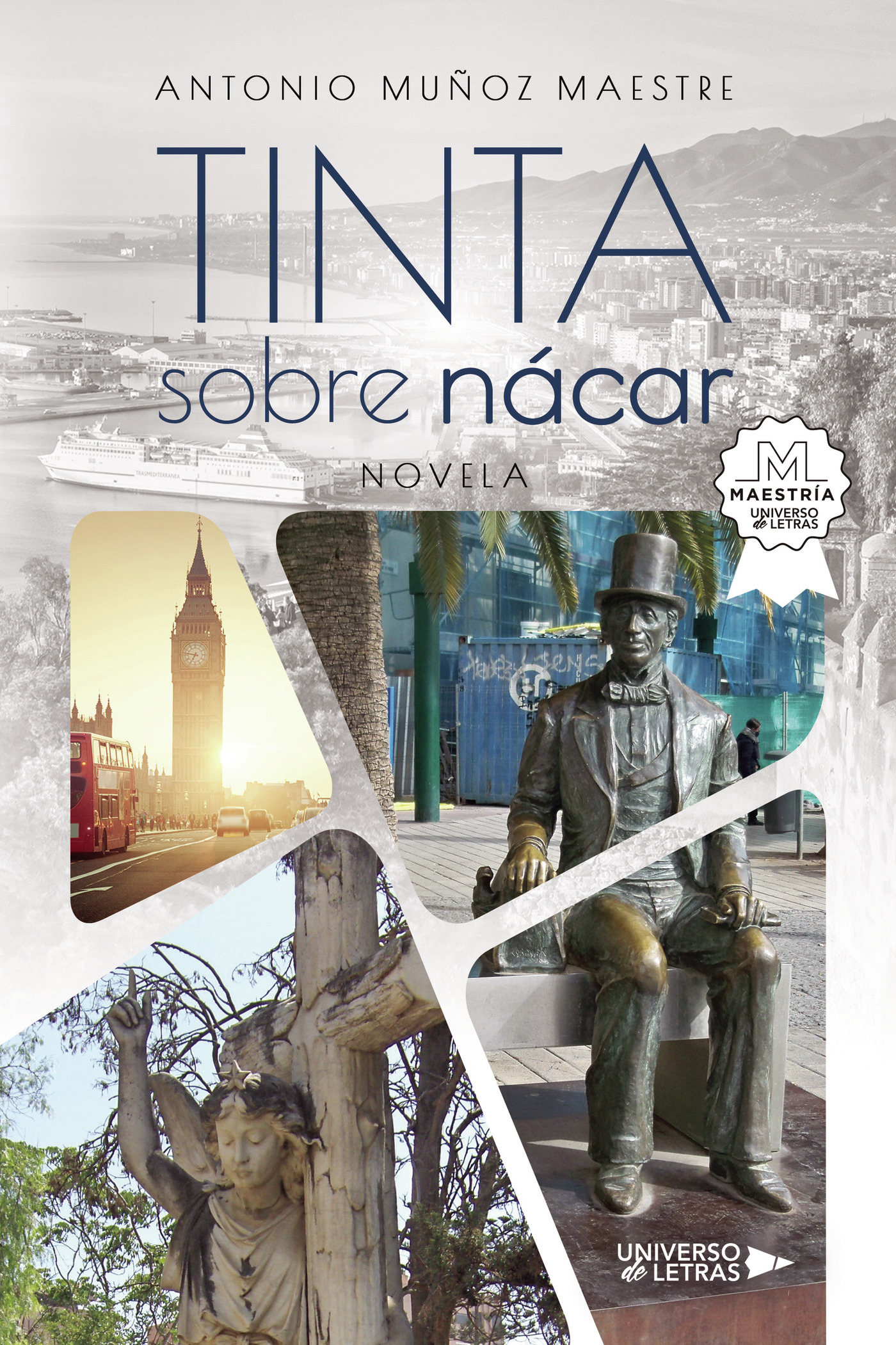 Portada de Tinta sobre nácar · Antonio Muñoz Maestre