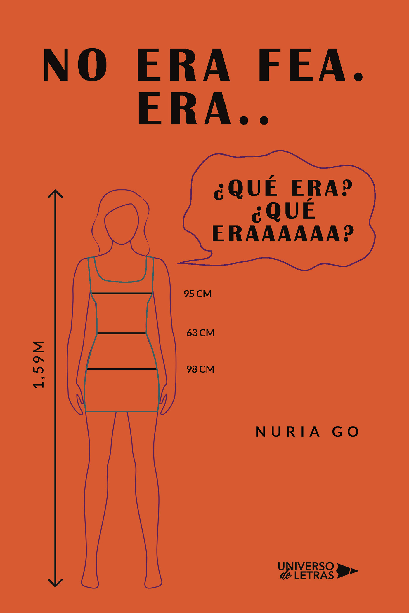 Portada de No era fea. Era.. ¿Qué era? ¿Qué eraaaaaa? · Nuria Go