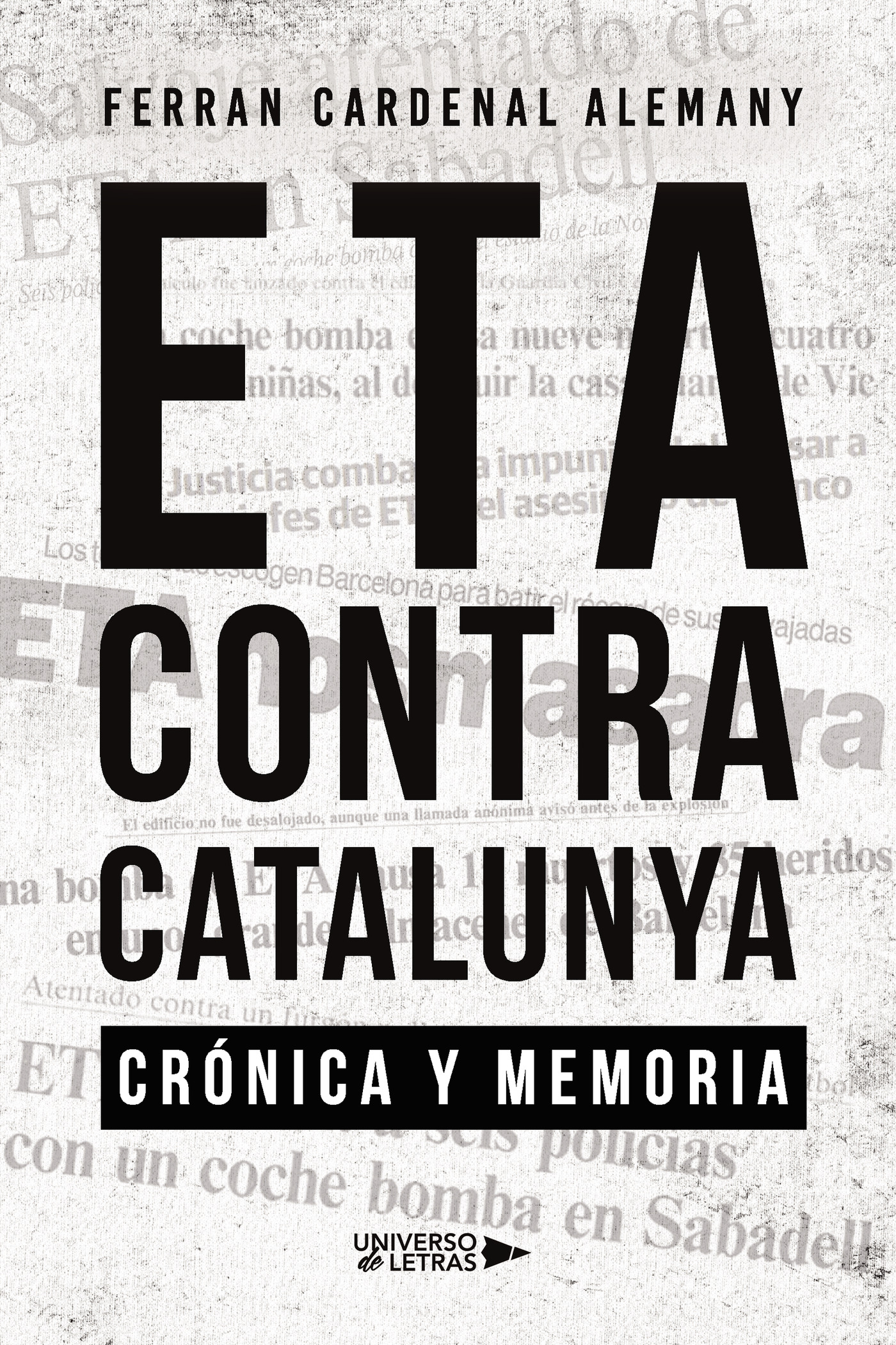 Portada de ETA contra Catalunya