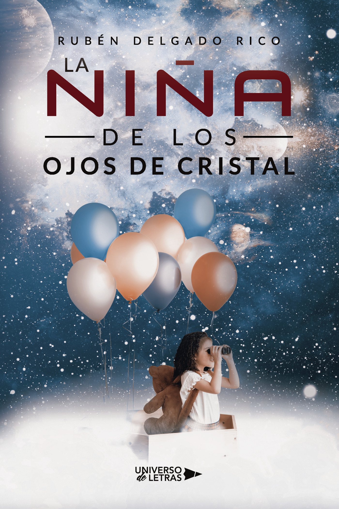 Portada de La niña de los ojos de cristal