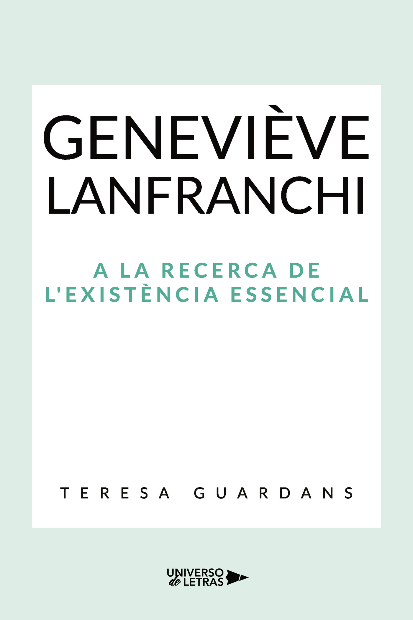 Portada de Geneviève Lanfranchi