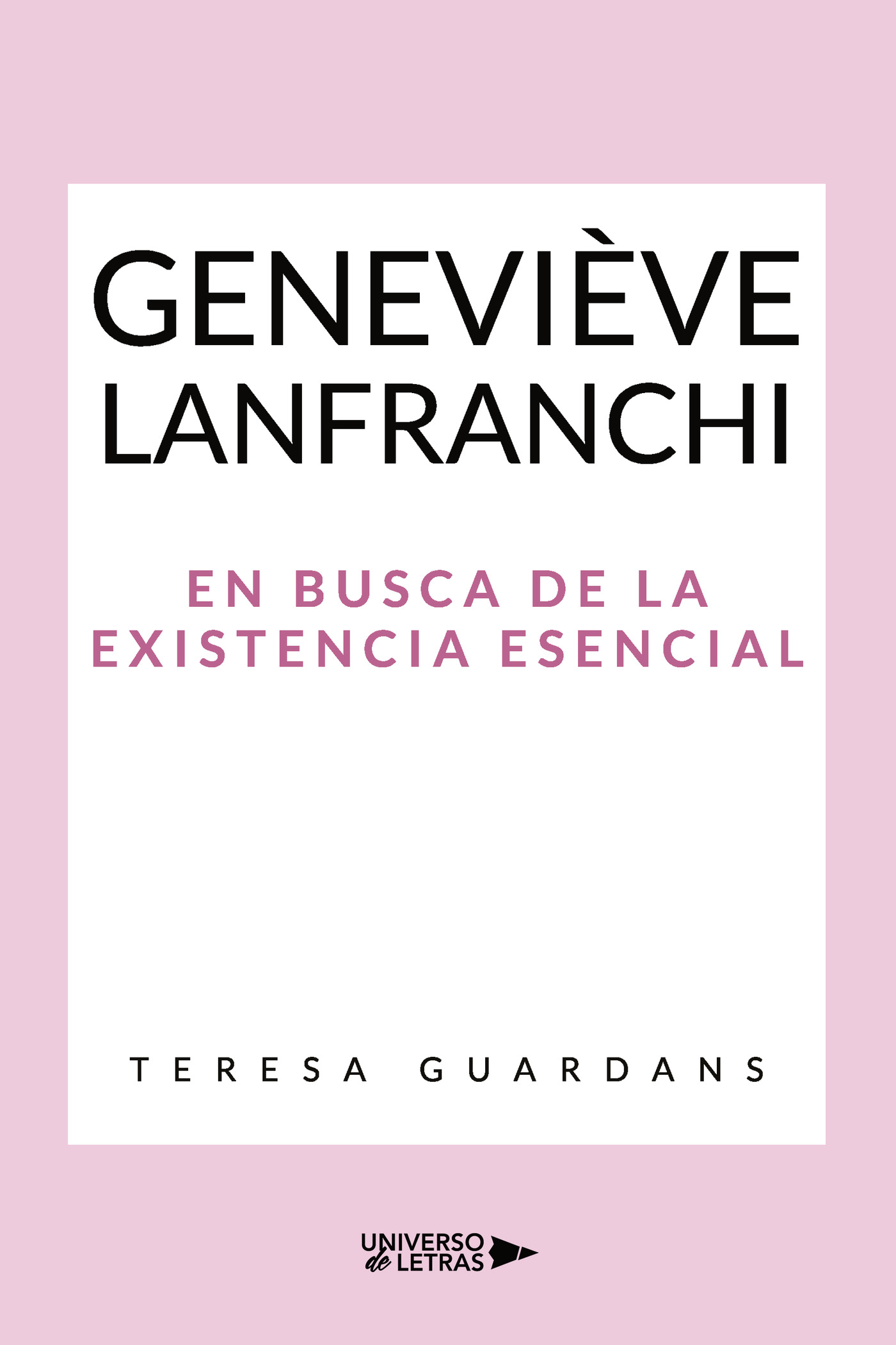 Portada de Geneviève Lanfranchi · Teresa Guardans