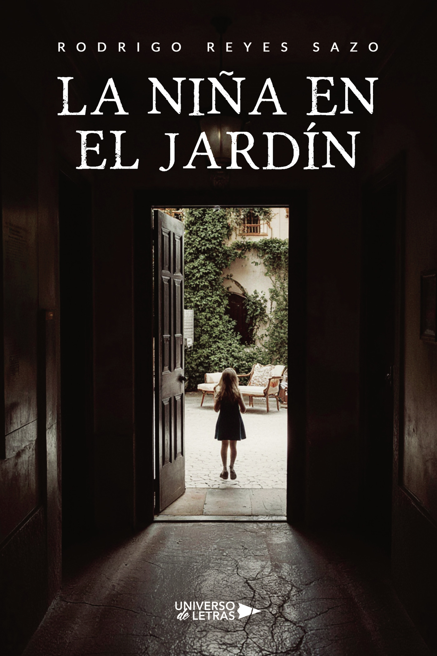 Portada de La niña en el jardín · Rodrigo Reyes Sazo