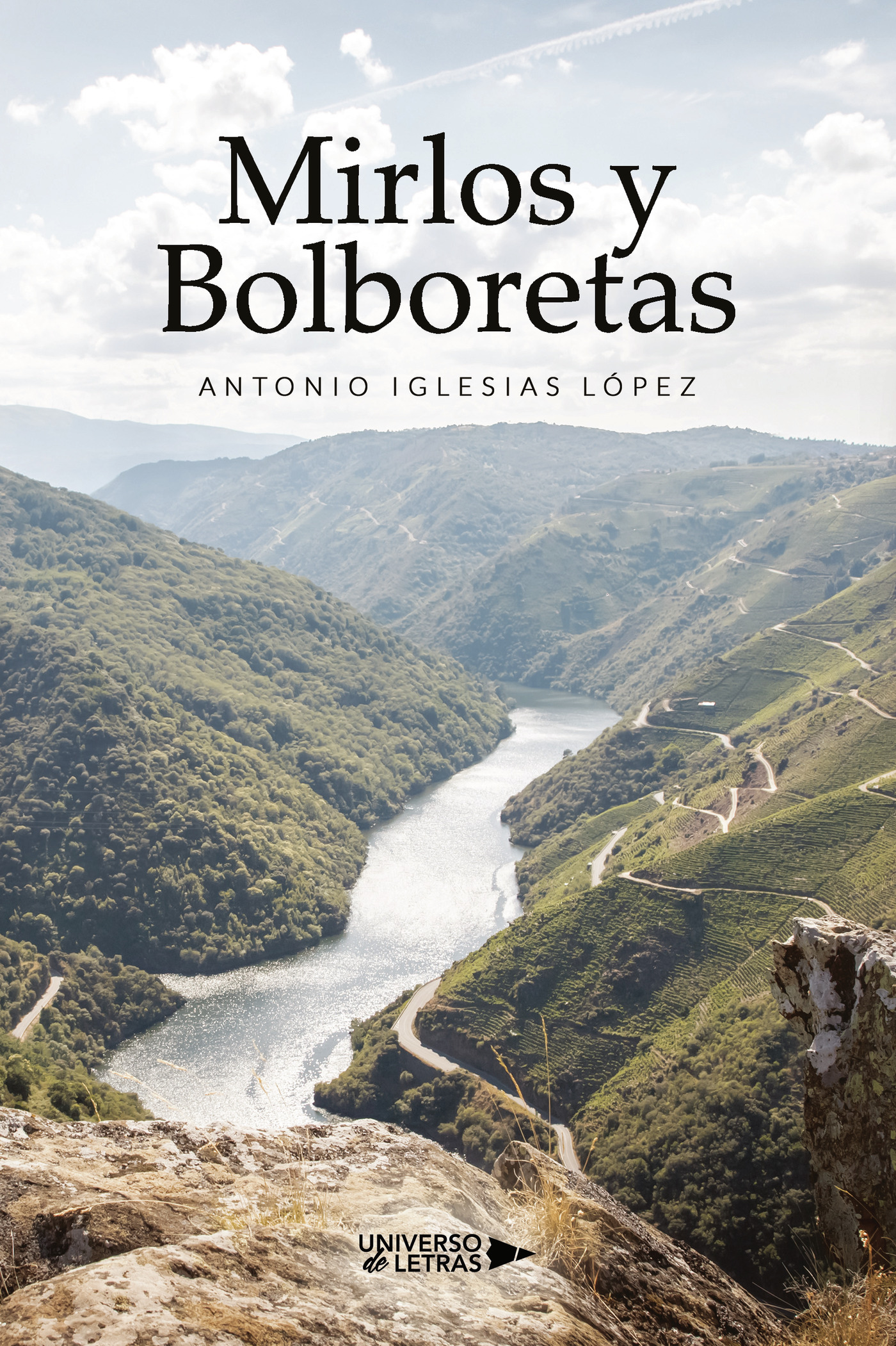 Portada de Mirlos y Bolboretas · Antonio Iglesias López