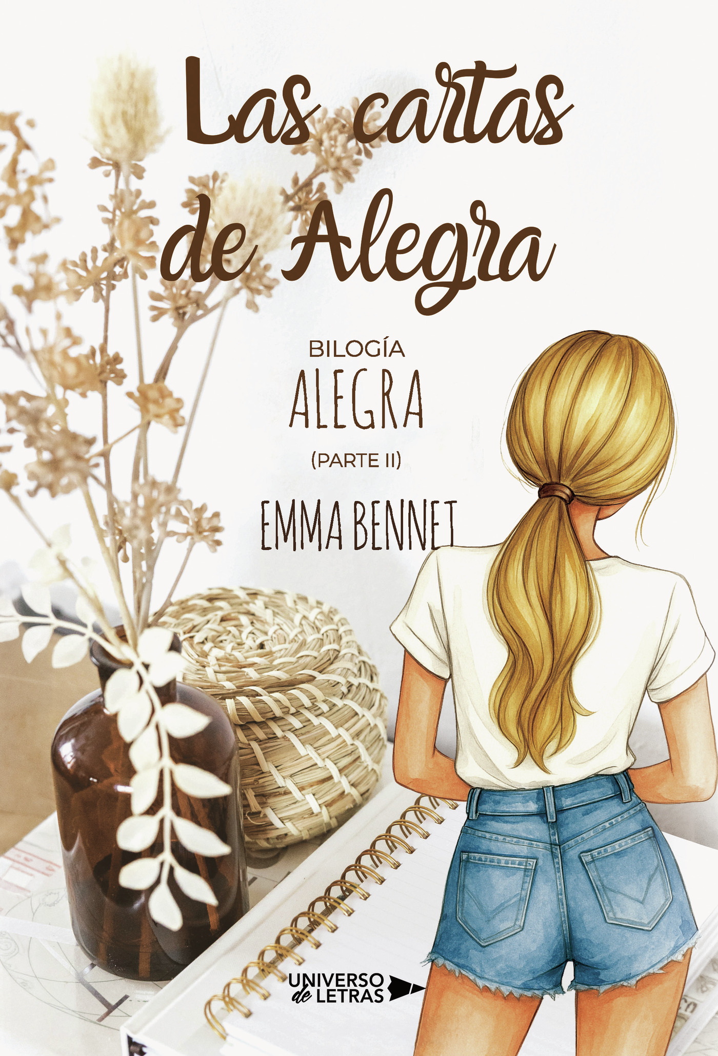 Portada de Las cartas de Alegra · Emma Bennet