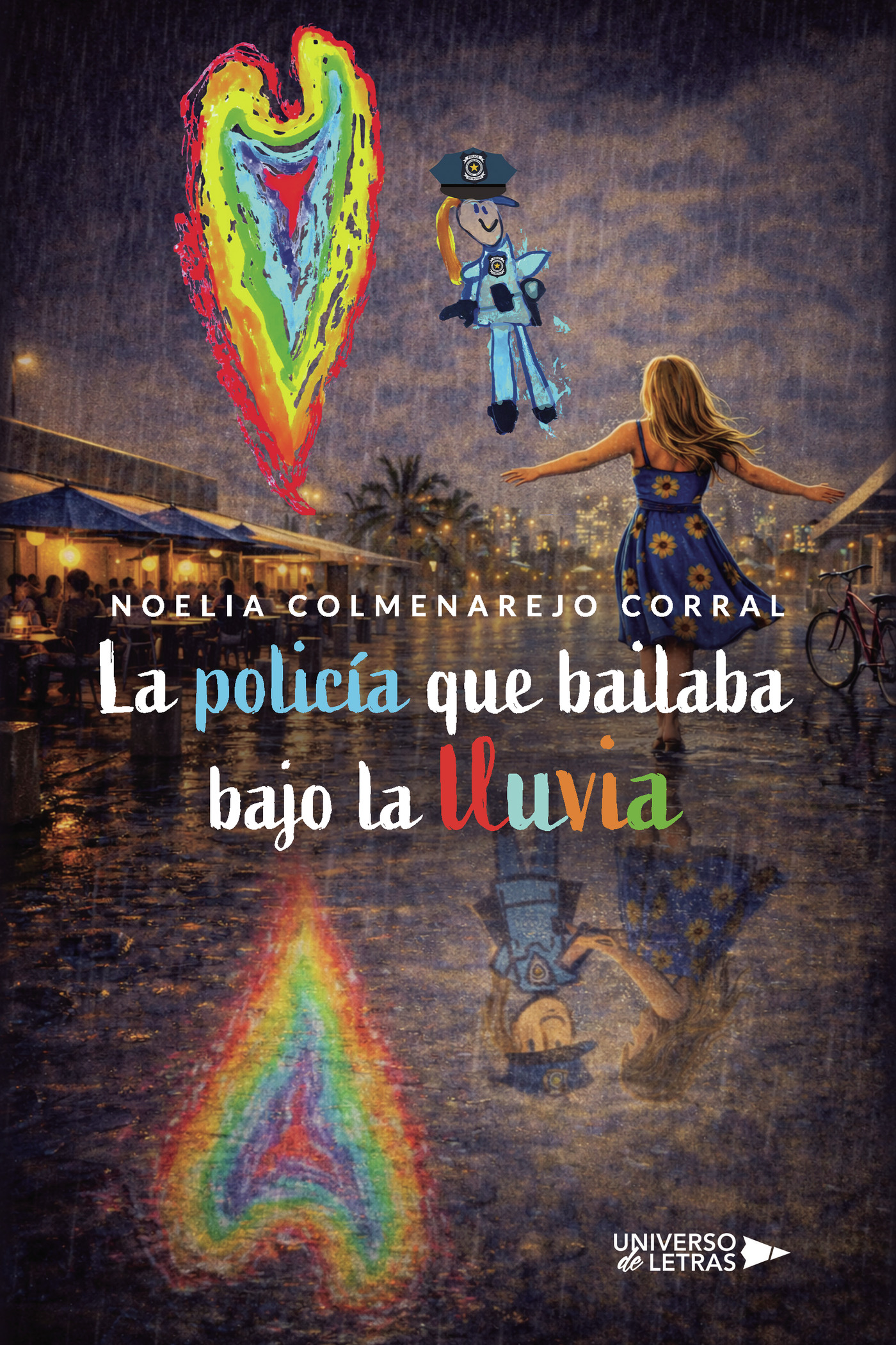 Portada de La policía que bailaba bajo la lluvia