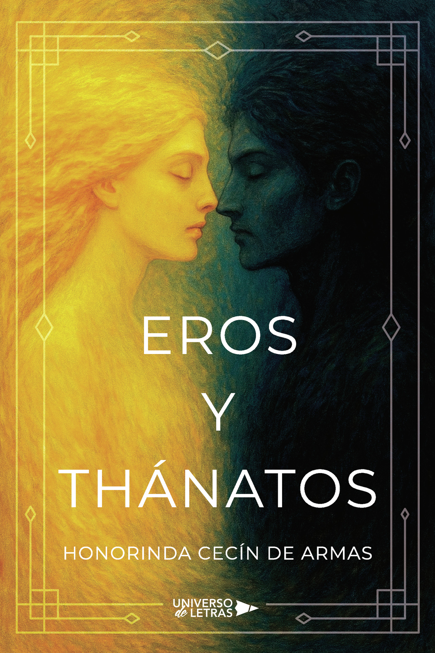 Portada de Eros y Thánatos · Honorinda Cecín de Armas