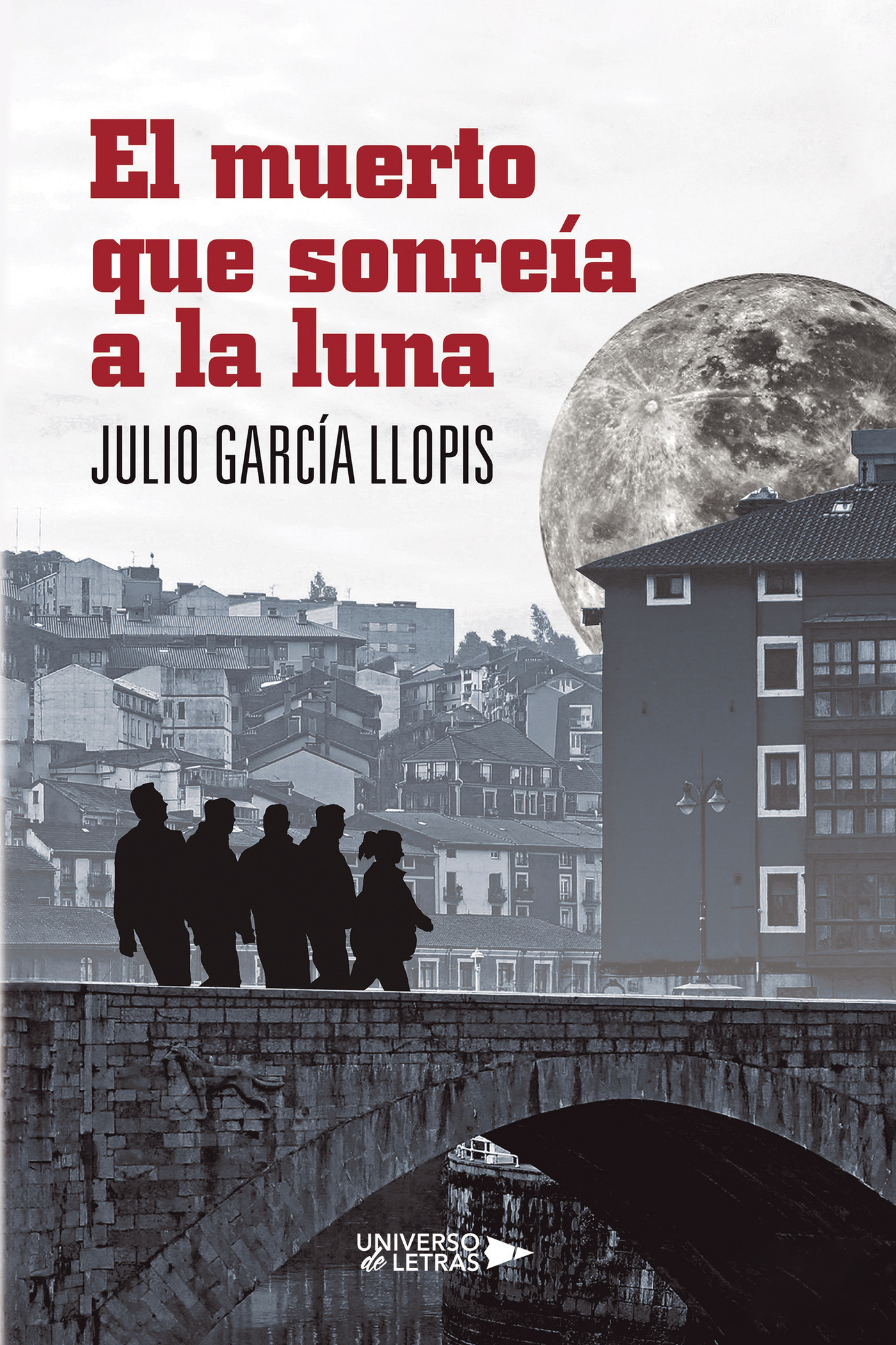 Portada de El muerto que sonreía a la luna