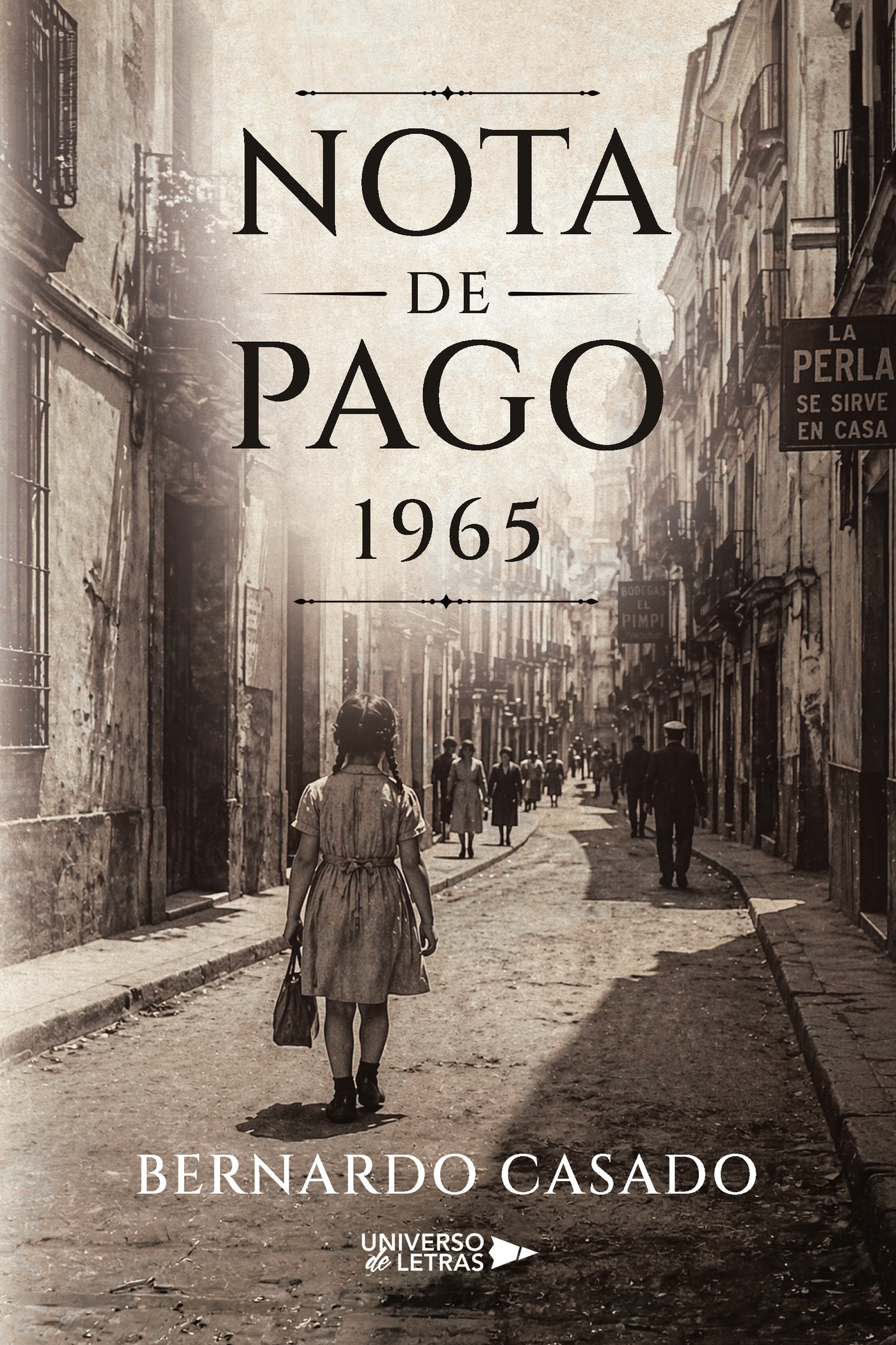 Portada de Nota de pago 1965