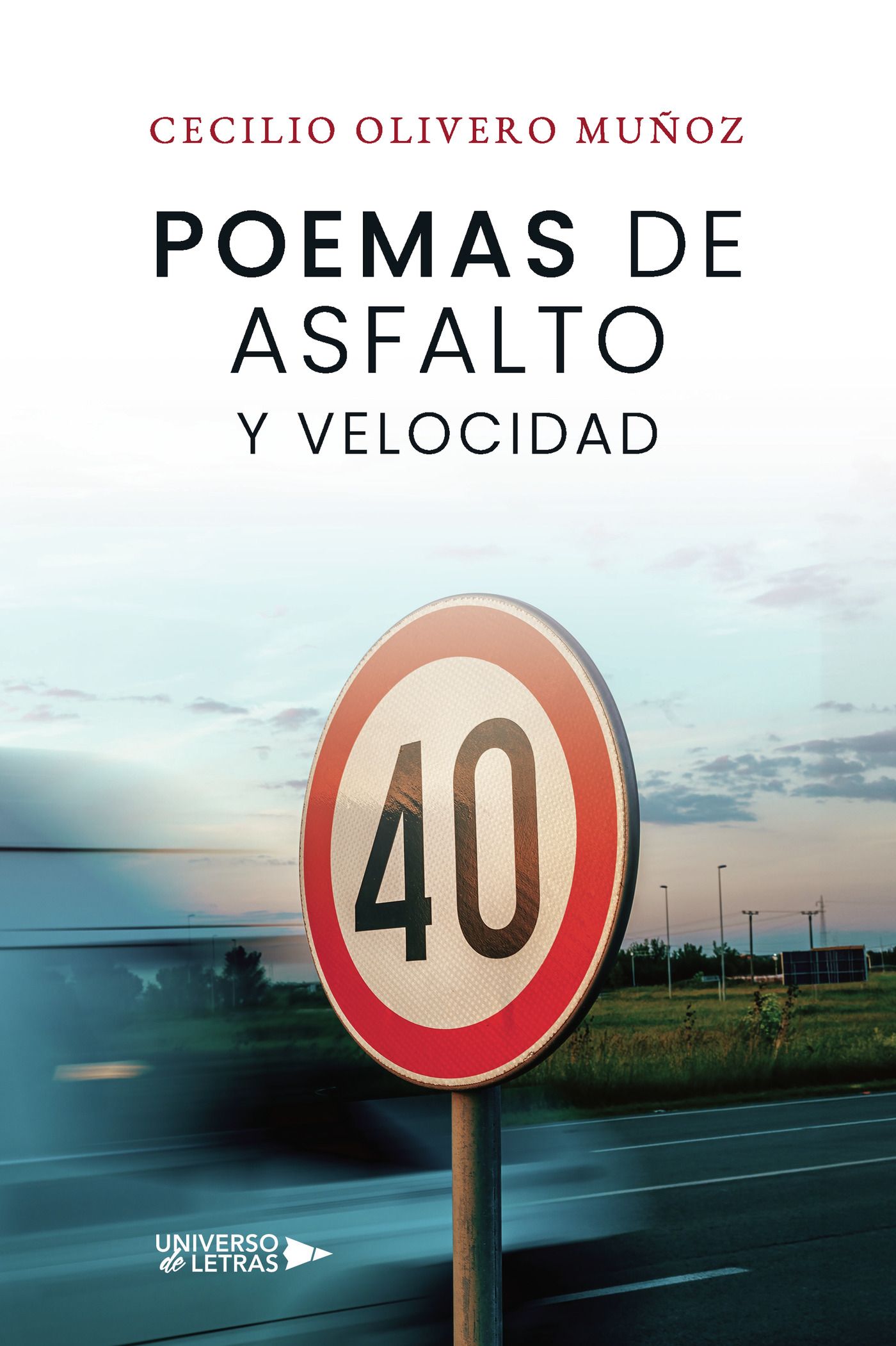 Portada de Poemas de asfalto y velocidad