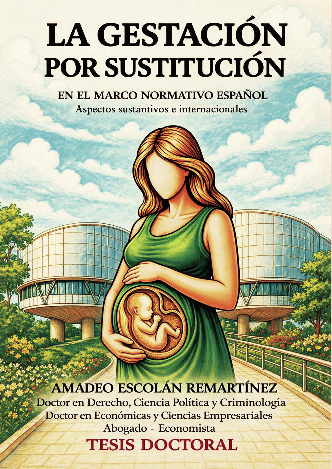 Portada de La gestación por sustitución en el marco normativo español