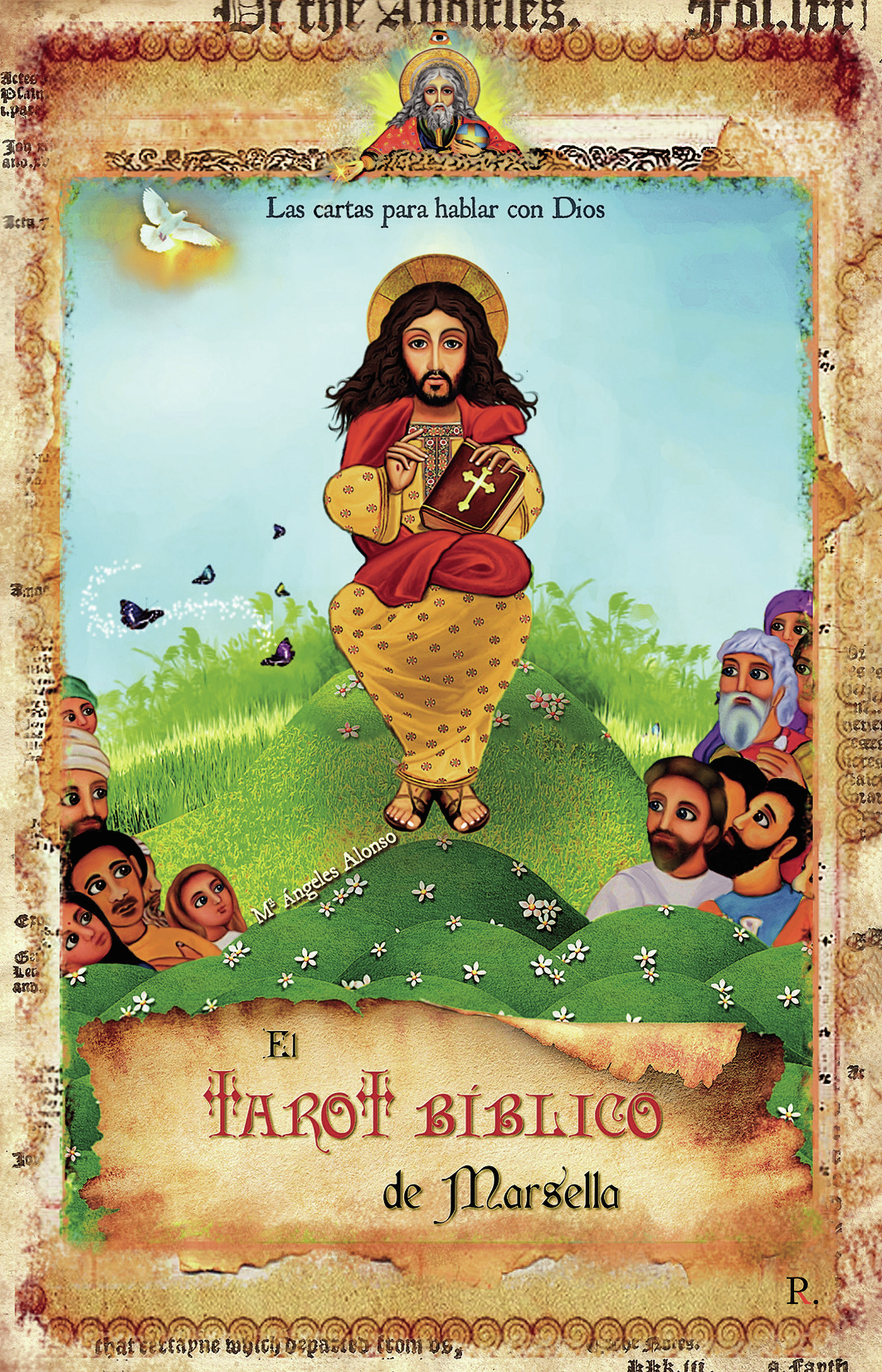 Portada de El Tarot Bíblico de Marsella