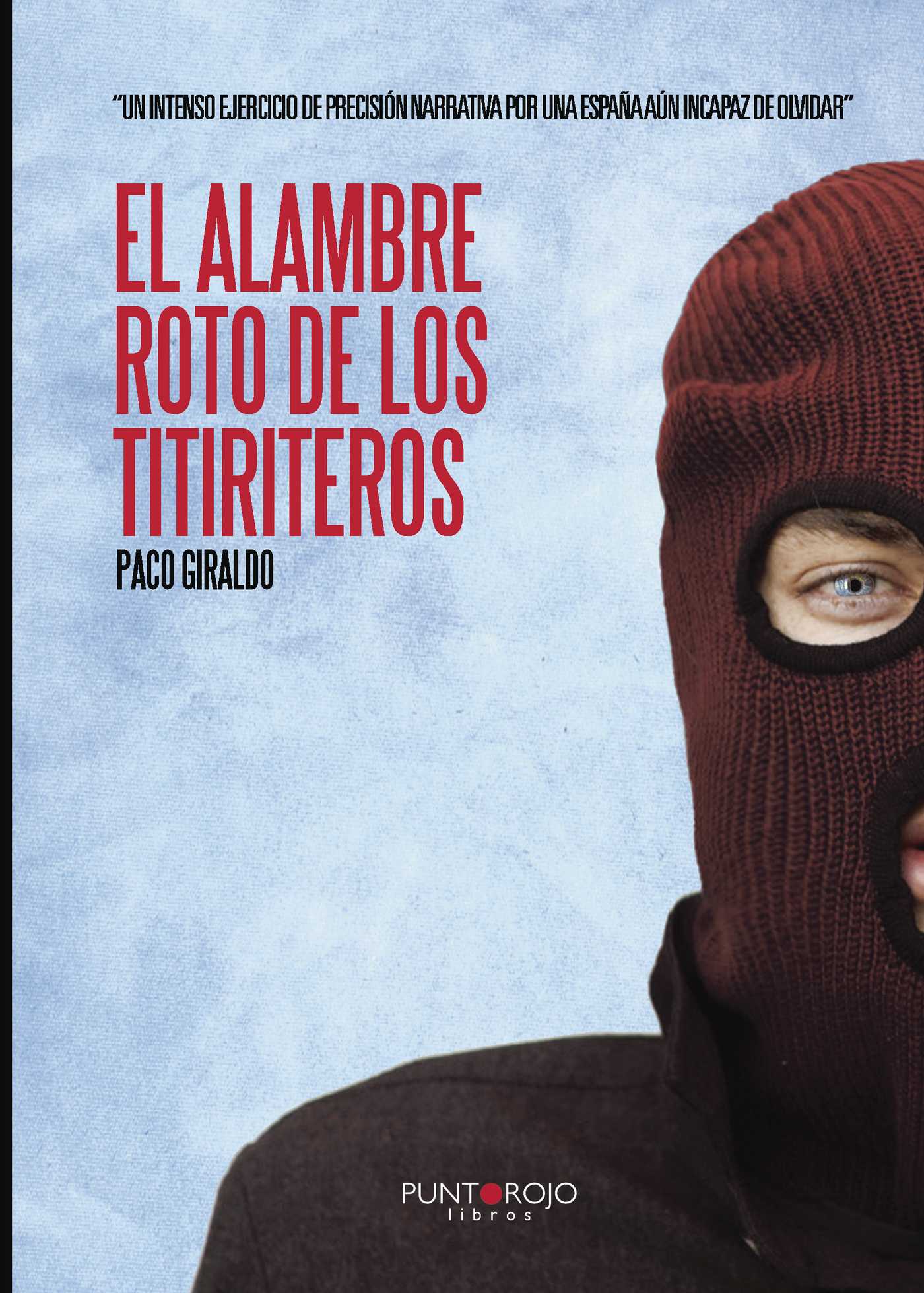 Portada de El alambre roto de los titiriteros