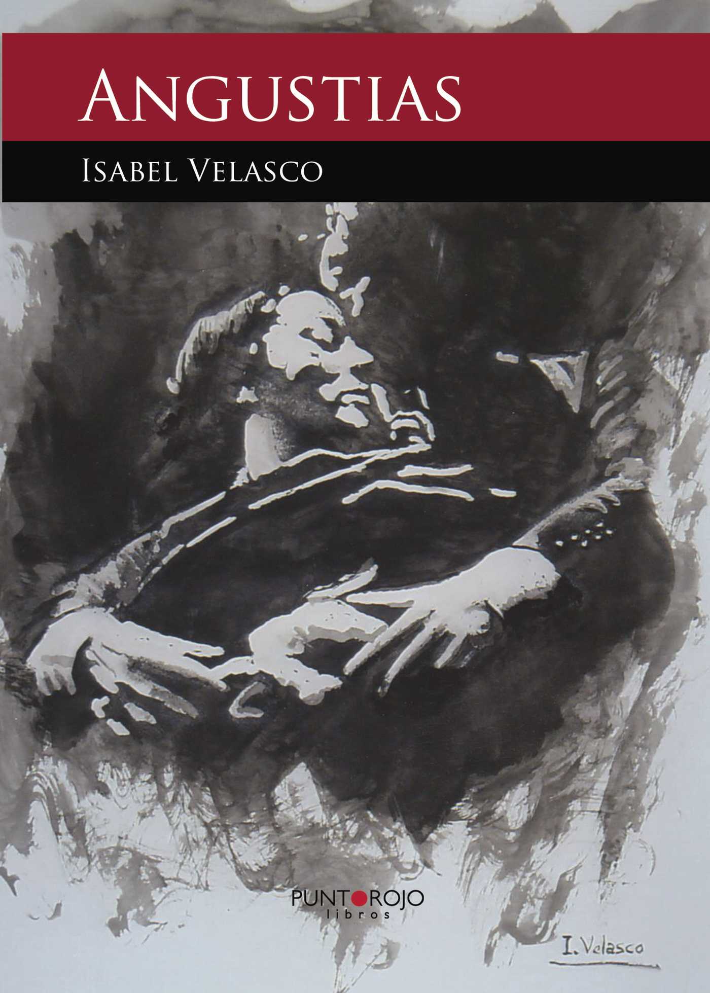 Portada de Angustias · Isabel Velasco Allegue