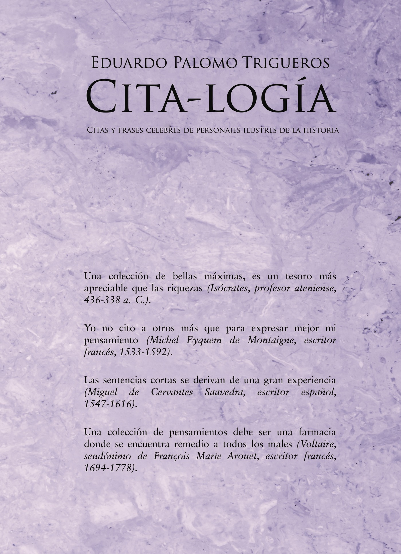 Portada de Cita-logía