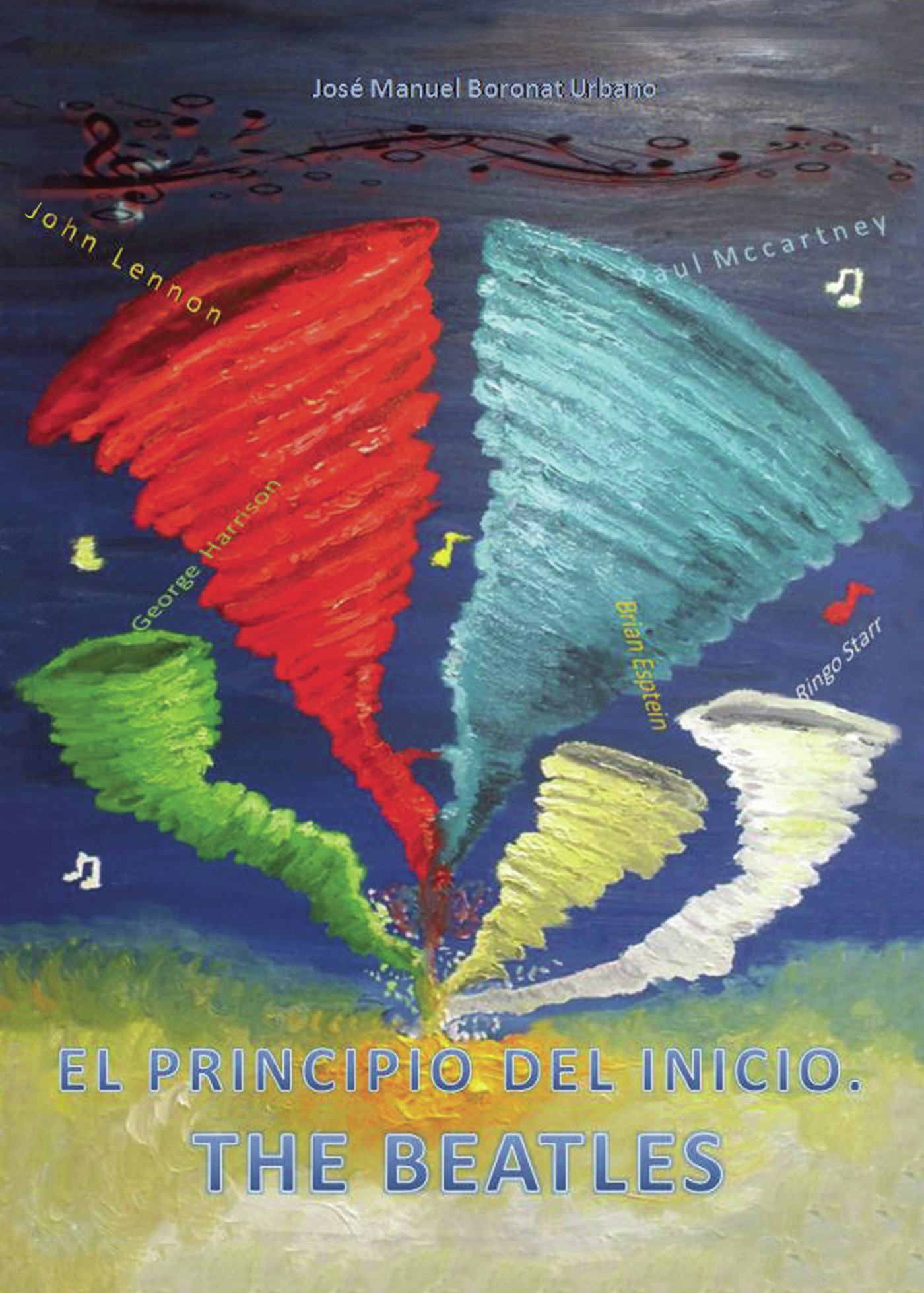 Portada de El principio del inicio. The Beatles