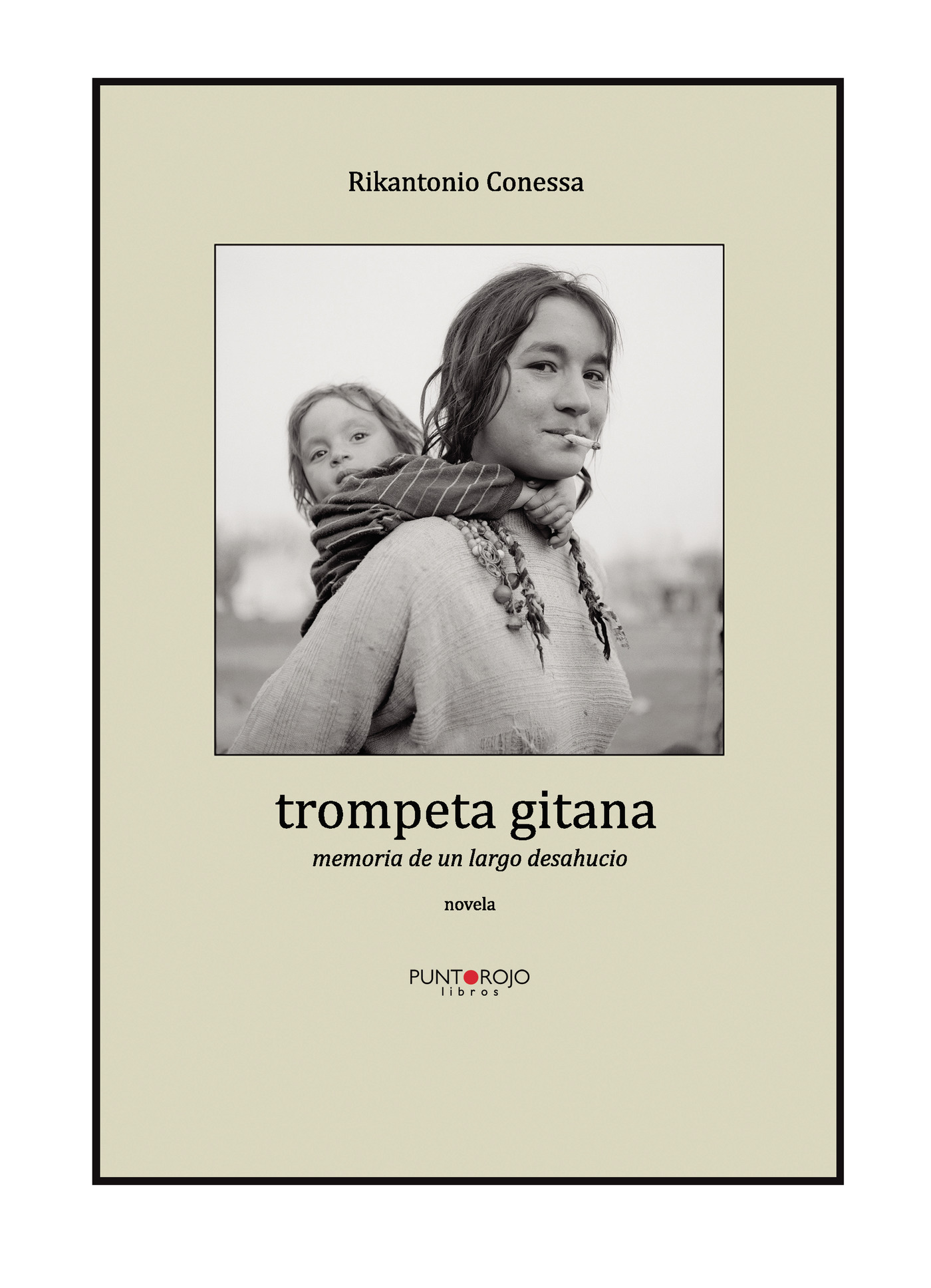 Portada de Trompeta gitana. Memoria de un largo desahucio
