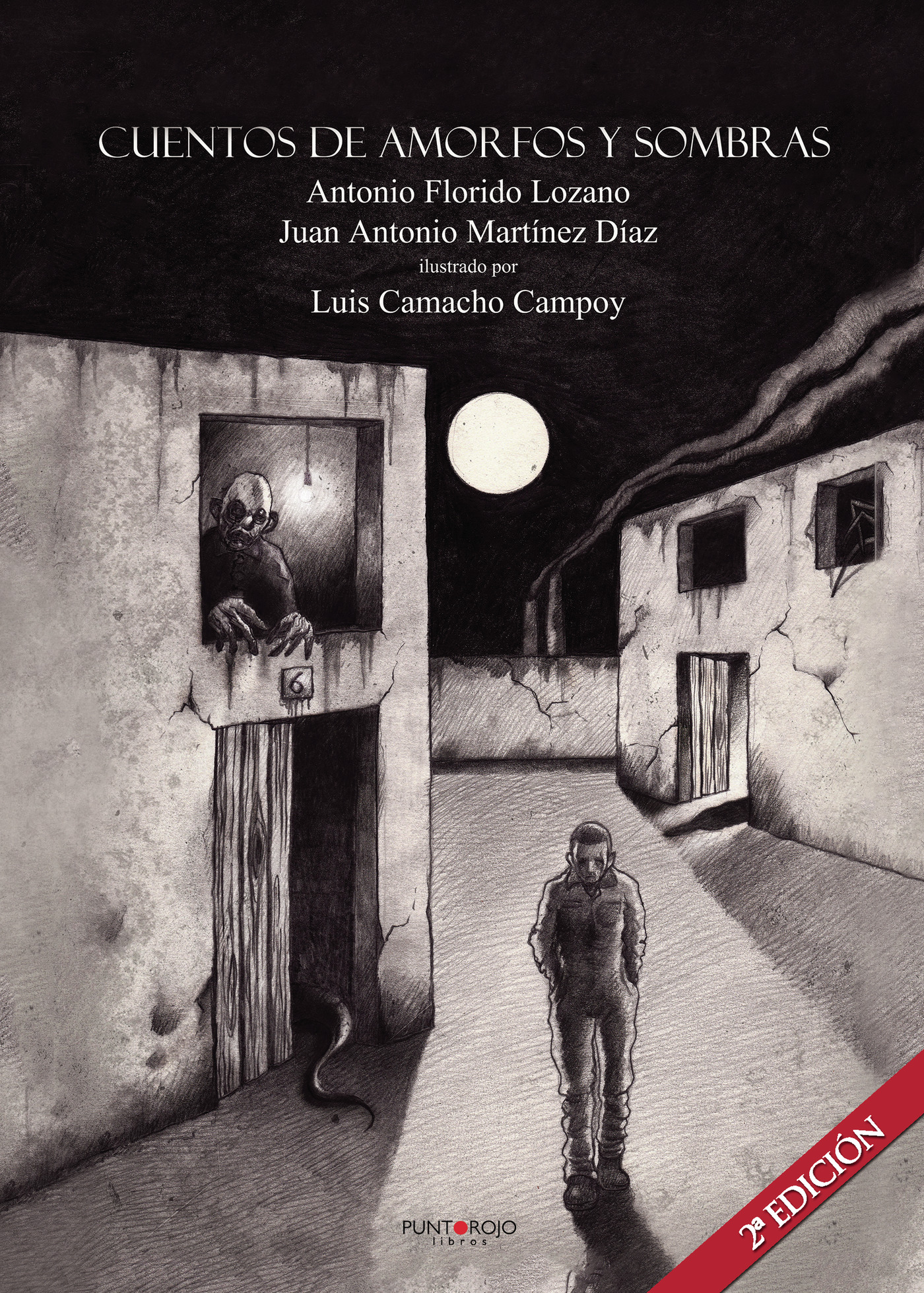 Portada de Cuentos de amorfos y sombras · Antonio Florido Lozano