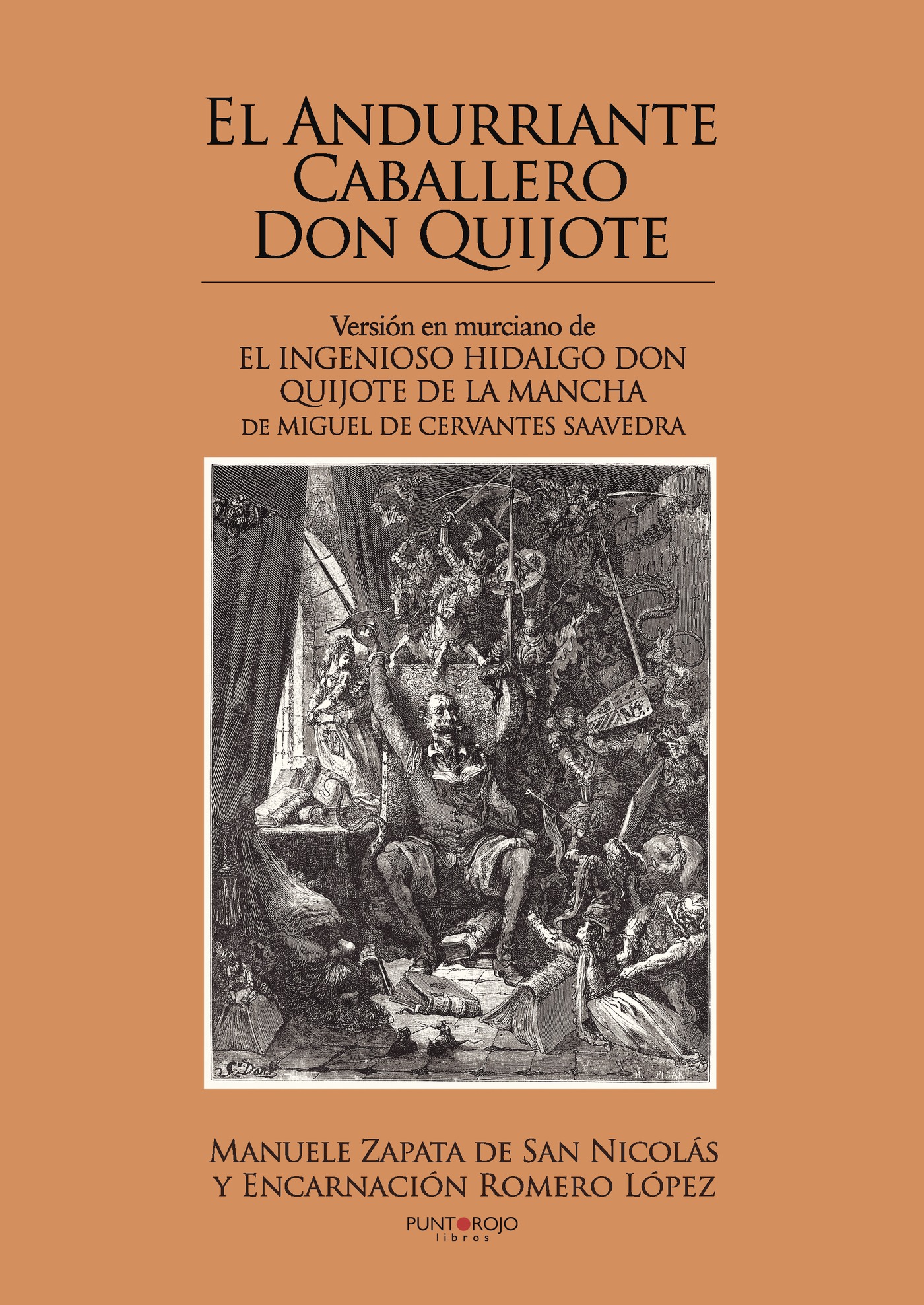 Portada de El andurriante caballero Don Quijote