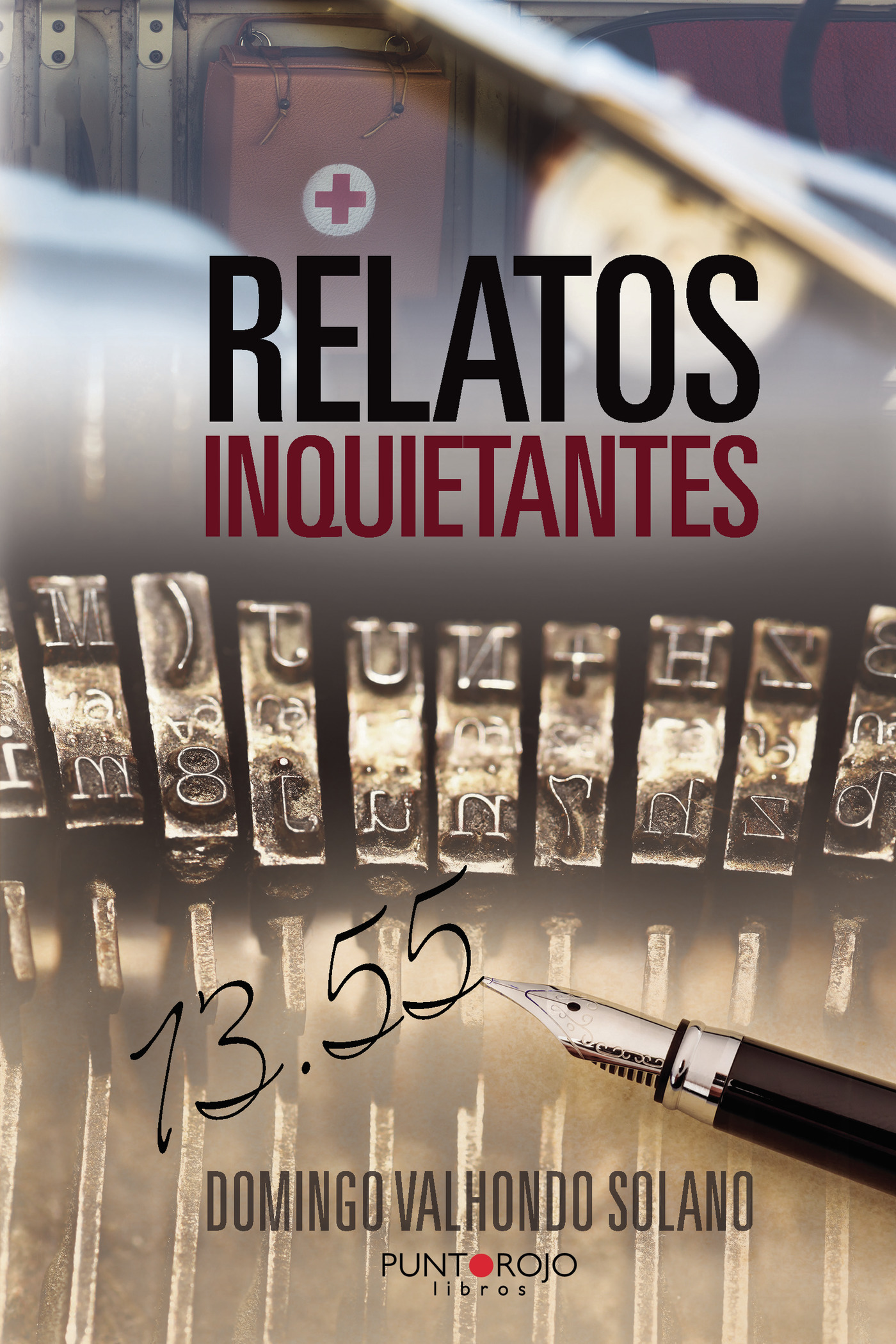 Portada de Relatos inquietantes · Domingo Valhondo Solano