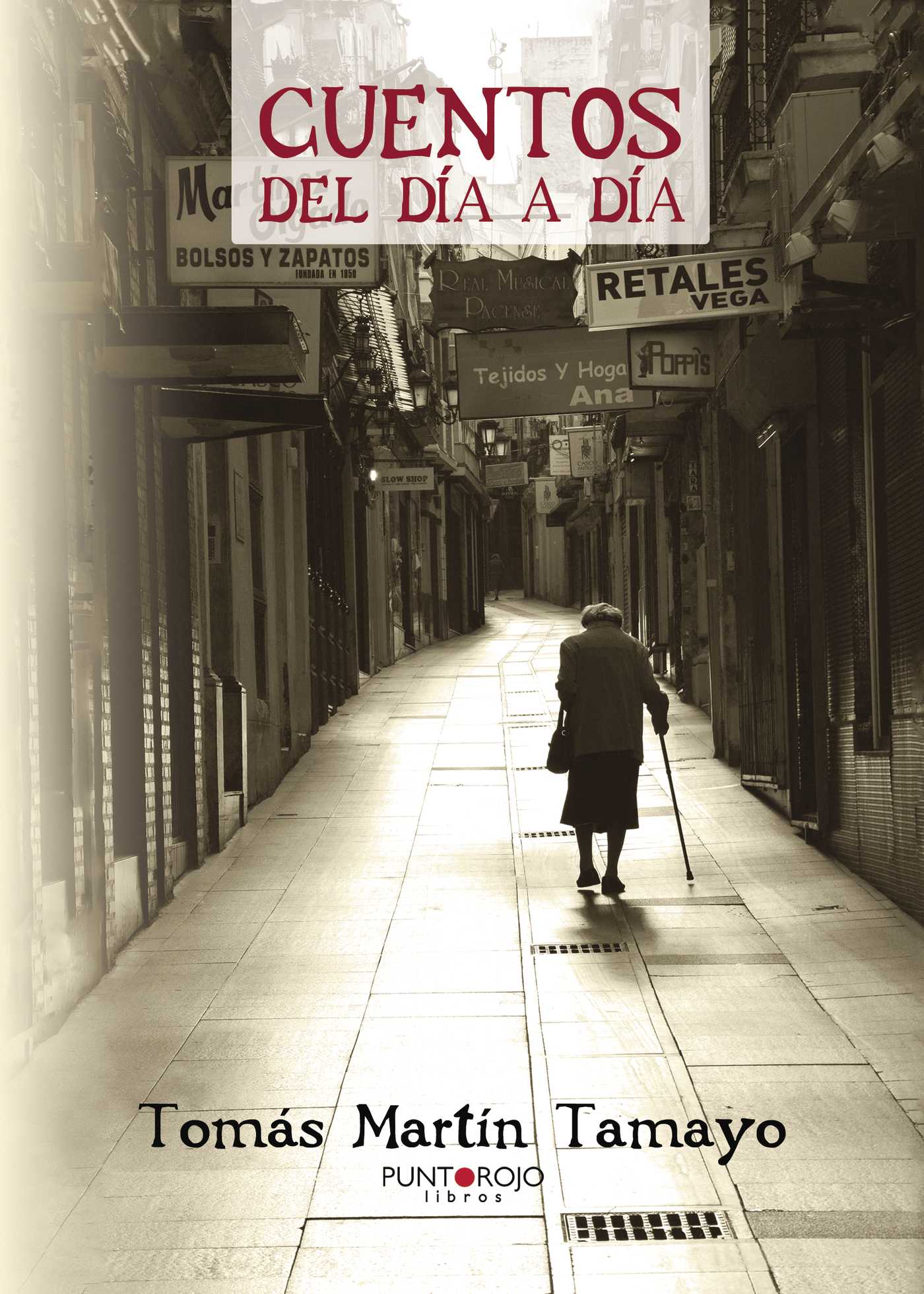 Portada de Cuentos del día a día · Tomás Martín Tamayo