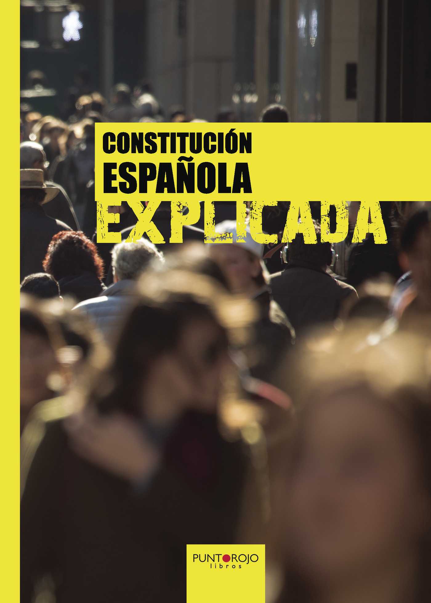 Portada de Constitución española explicada