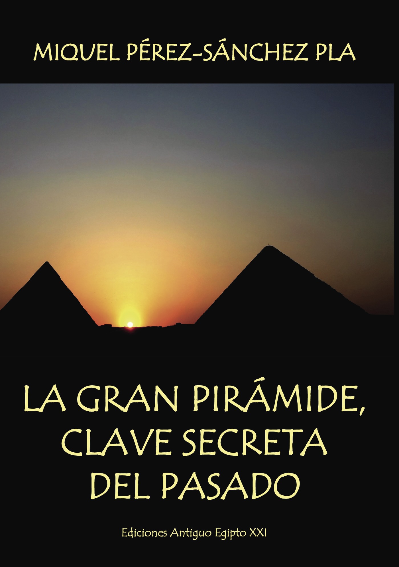 Portada de La gran Pirámide