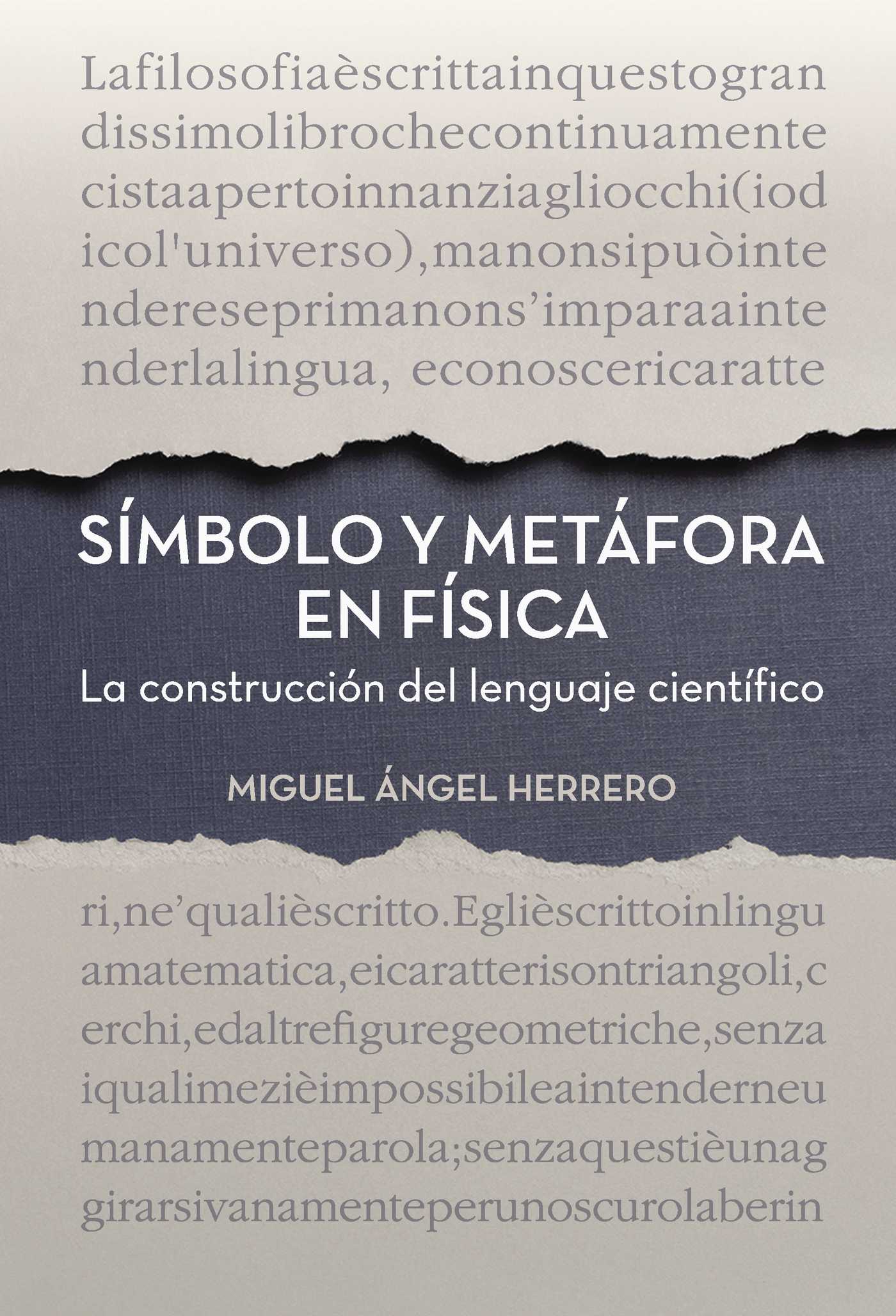 Portada de Símbolo y metáfora en física