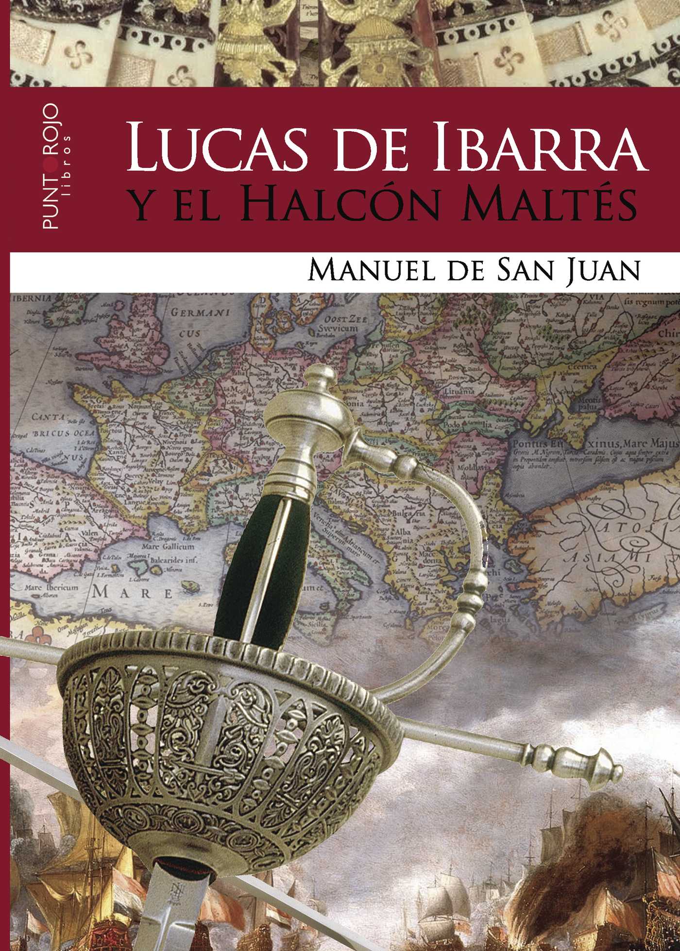 Portada de Lucas de Ibarra y el Halcón Maltés