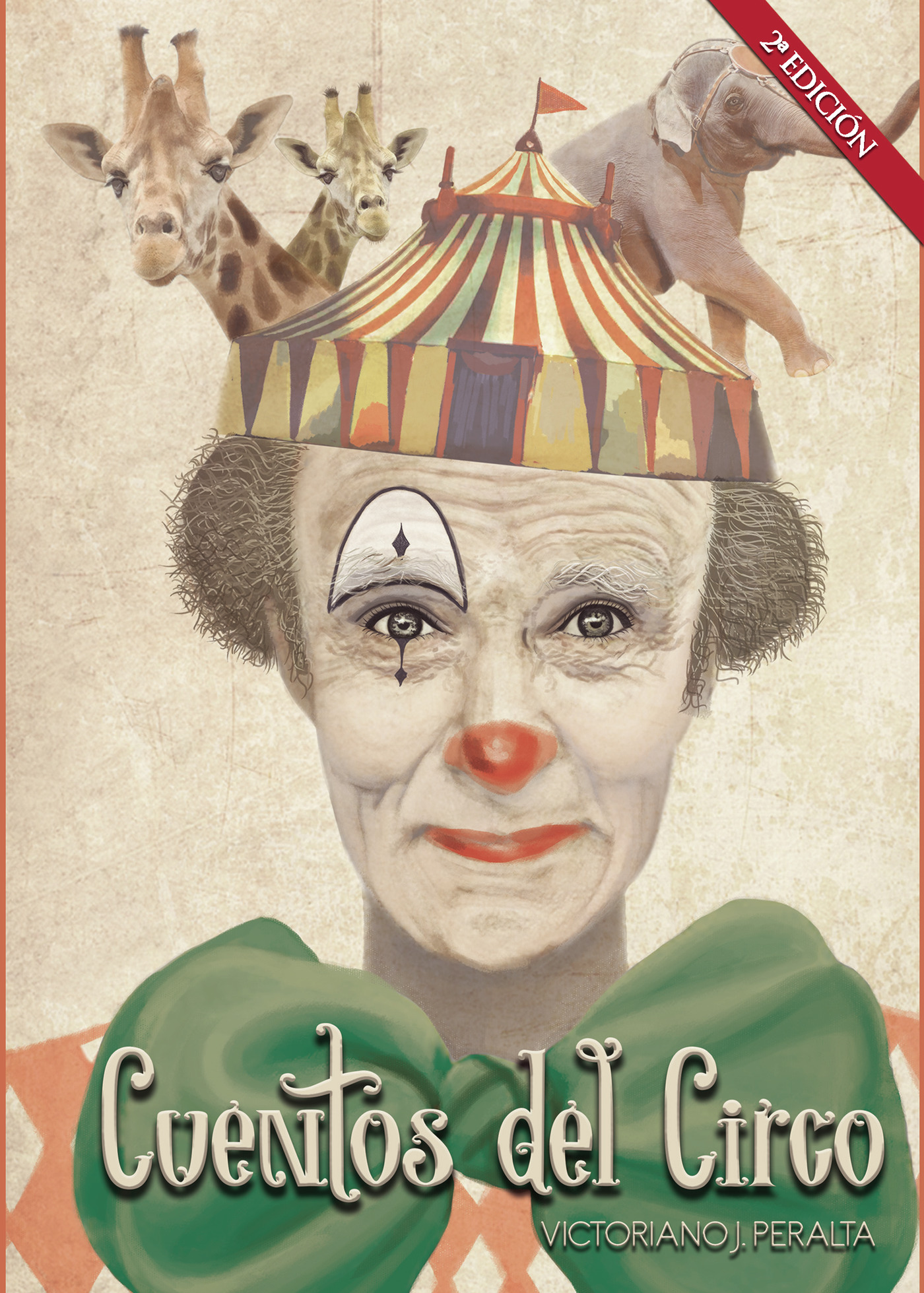 Portada de Cuentos del Circo · Victoriano Javier Peralta Prieto