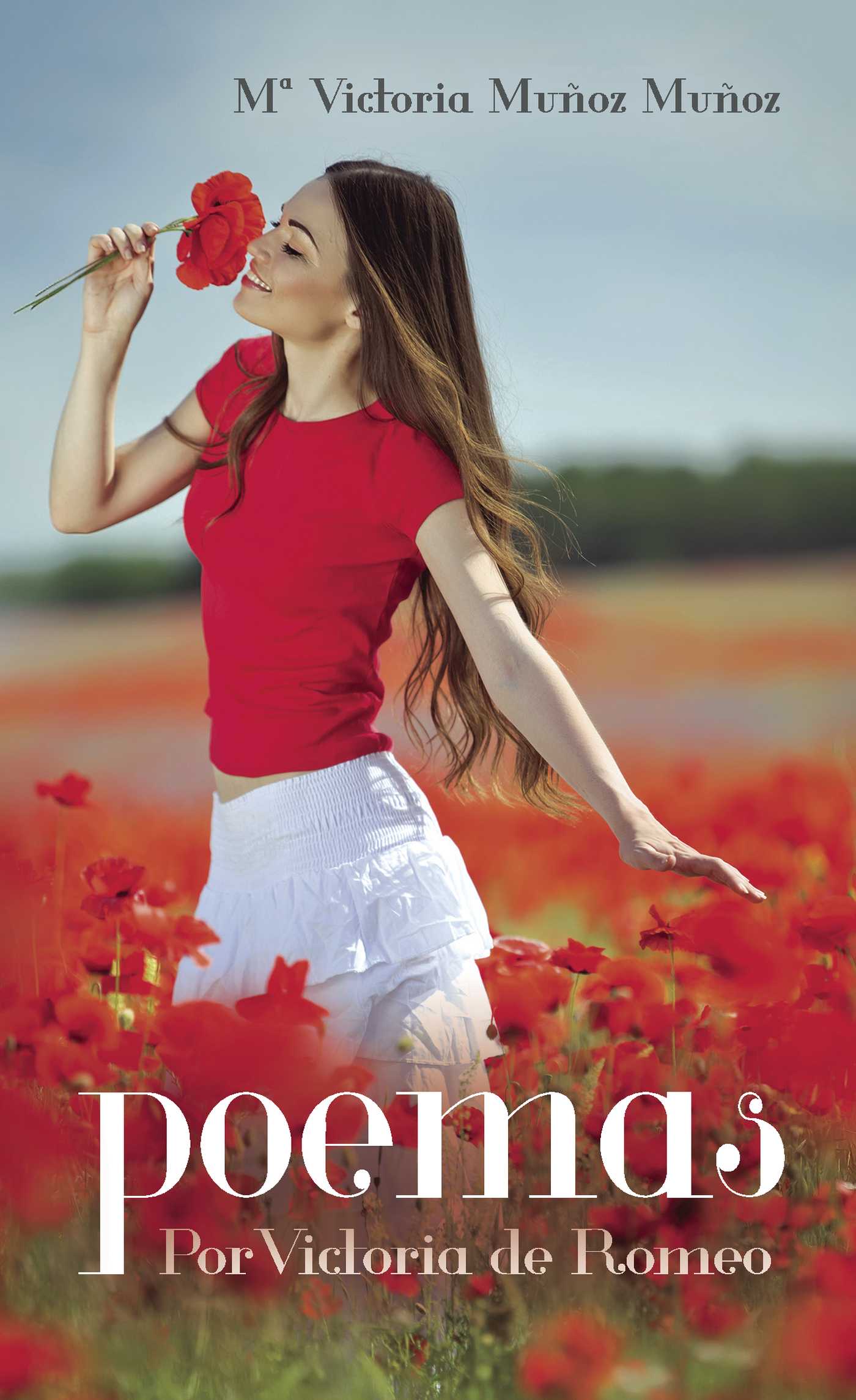 Portada de Poemas por Victoria de Romeo