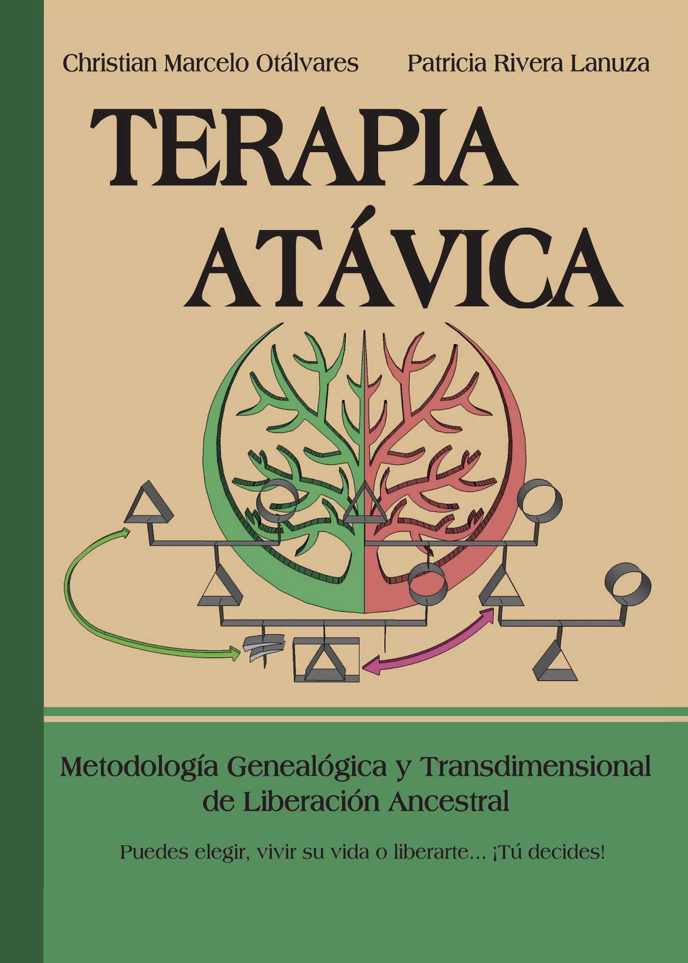Portada de Terapia Atávica · Christian Marcelo Otálvares