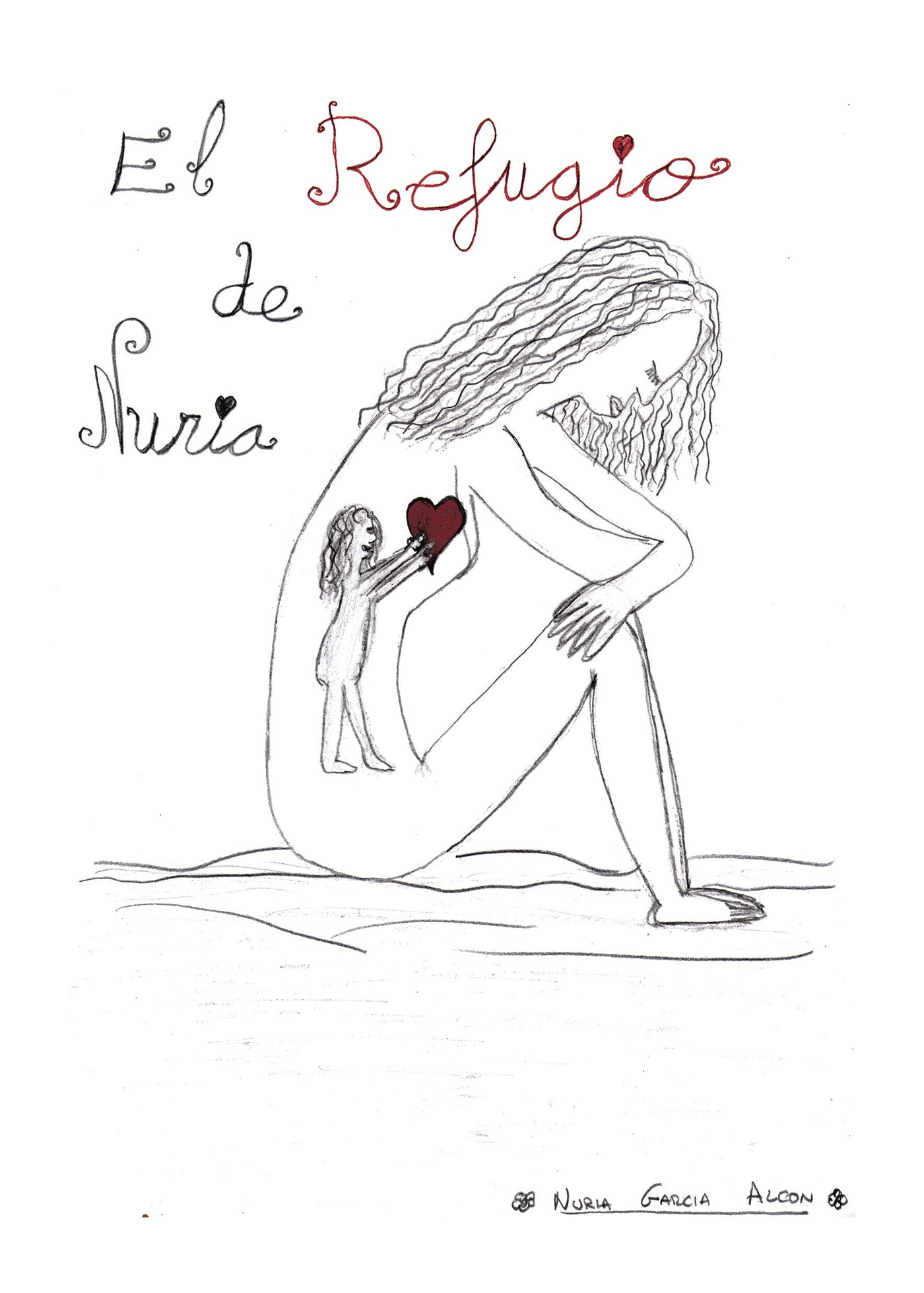 Portada de El refugio de Nuria
