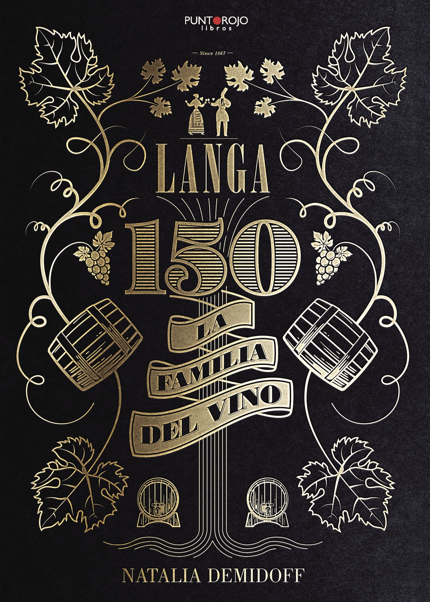 Portada de La familia del vino · Natalia Demidoff de Joltkevich