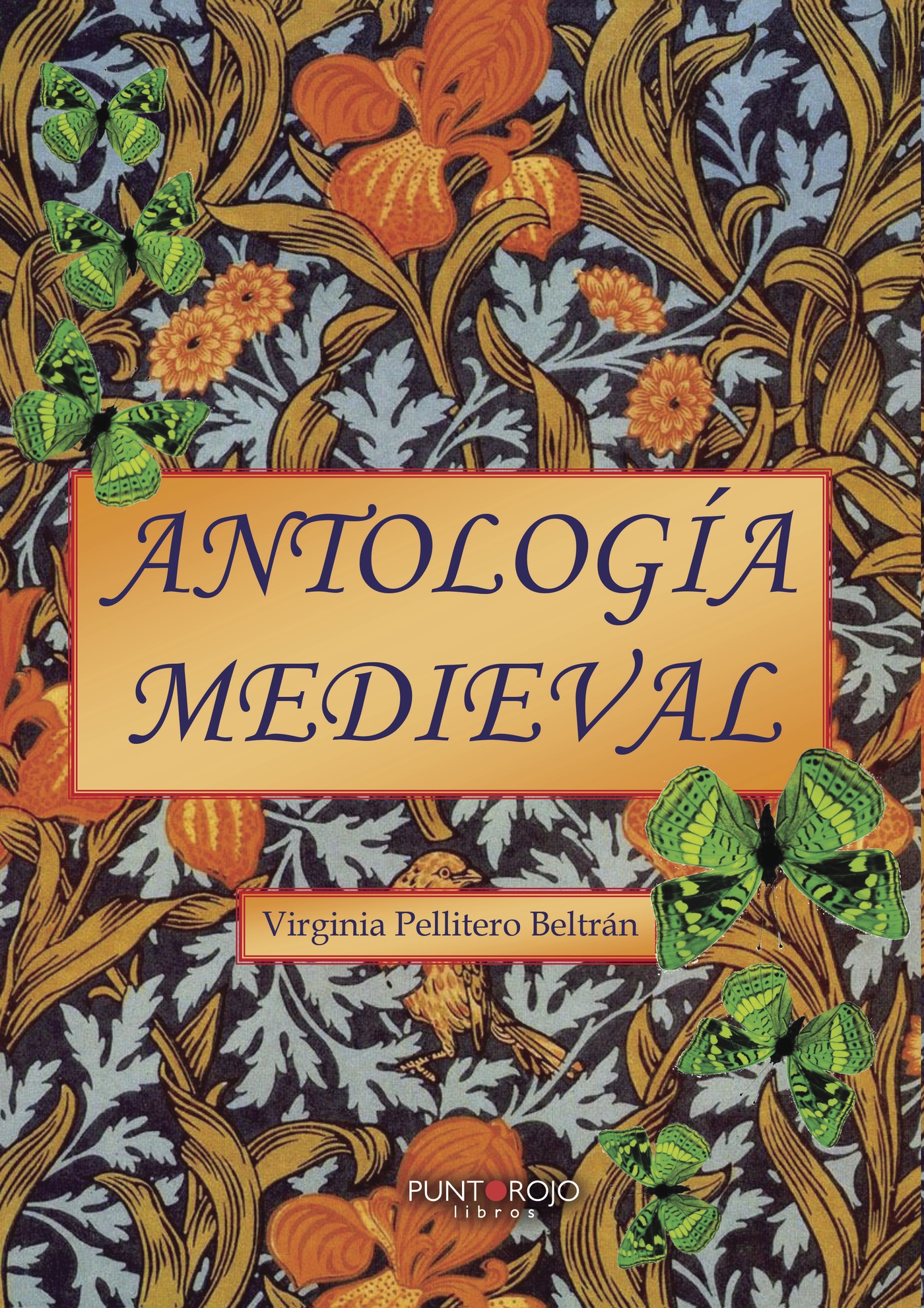 Portada de Antología medieval · Virginia Pellitero Beltrán