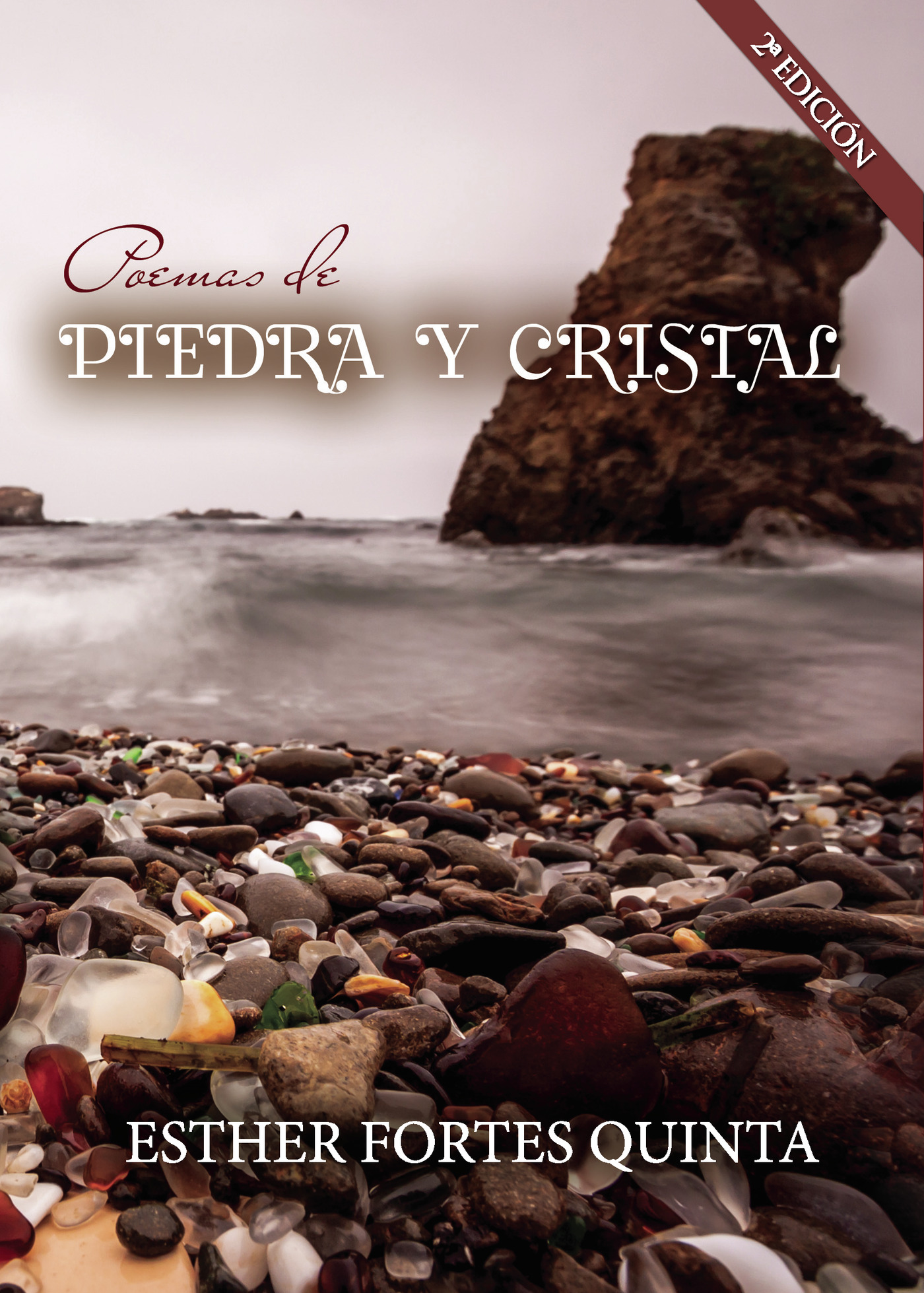 Portada de Poemas de piedra y cristal