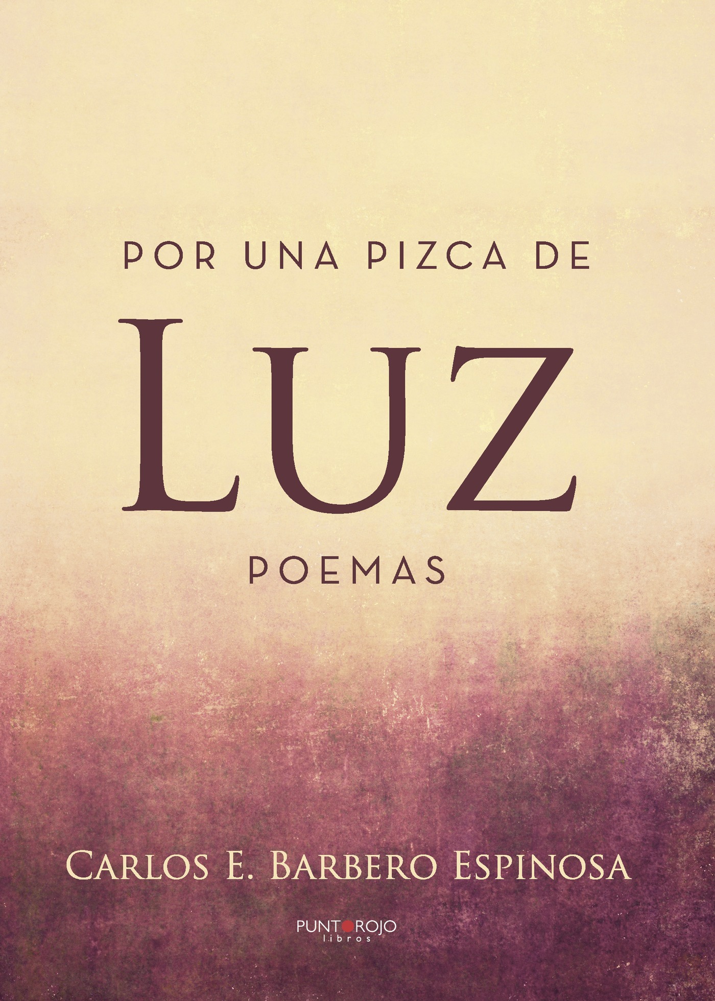 Portada de Por una pizca de luz. Poemas