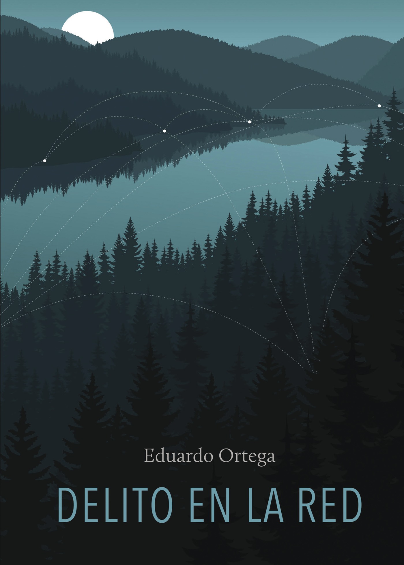 Portada de Delito en la red · Eduardo Ortega Amorós