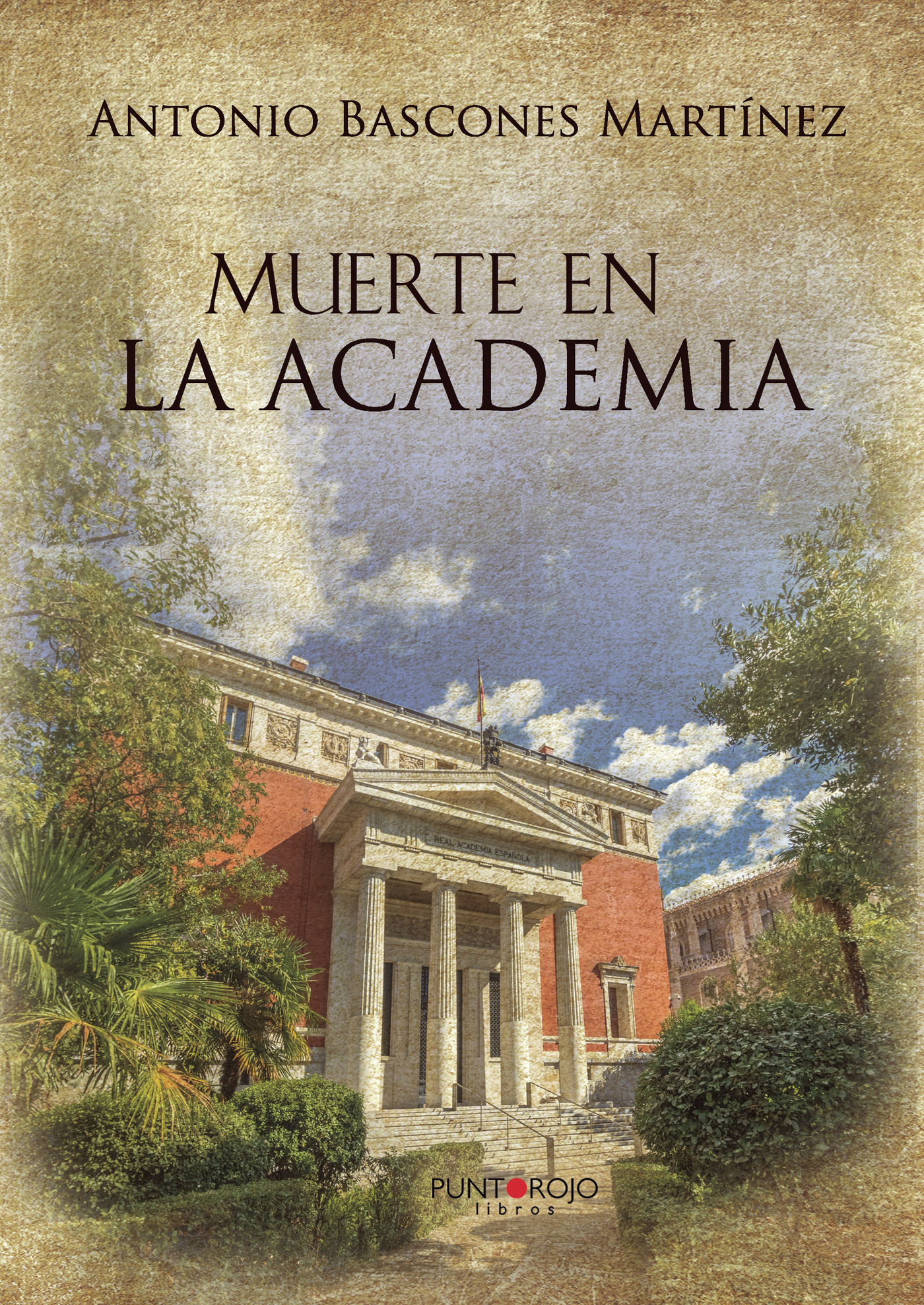 Portada de Muerte en la Academia