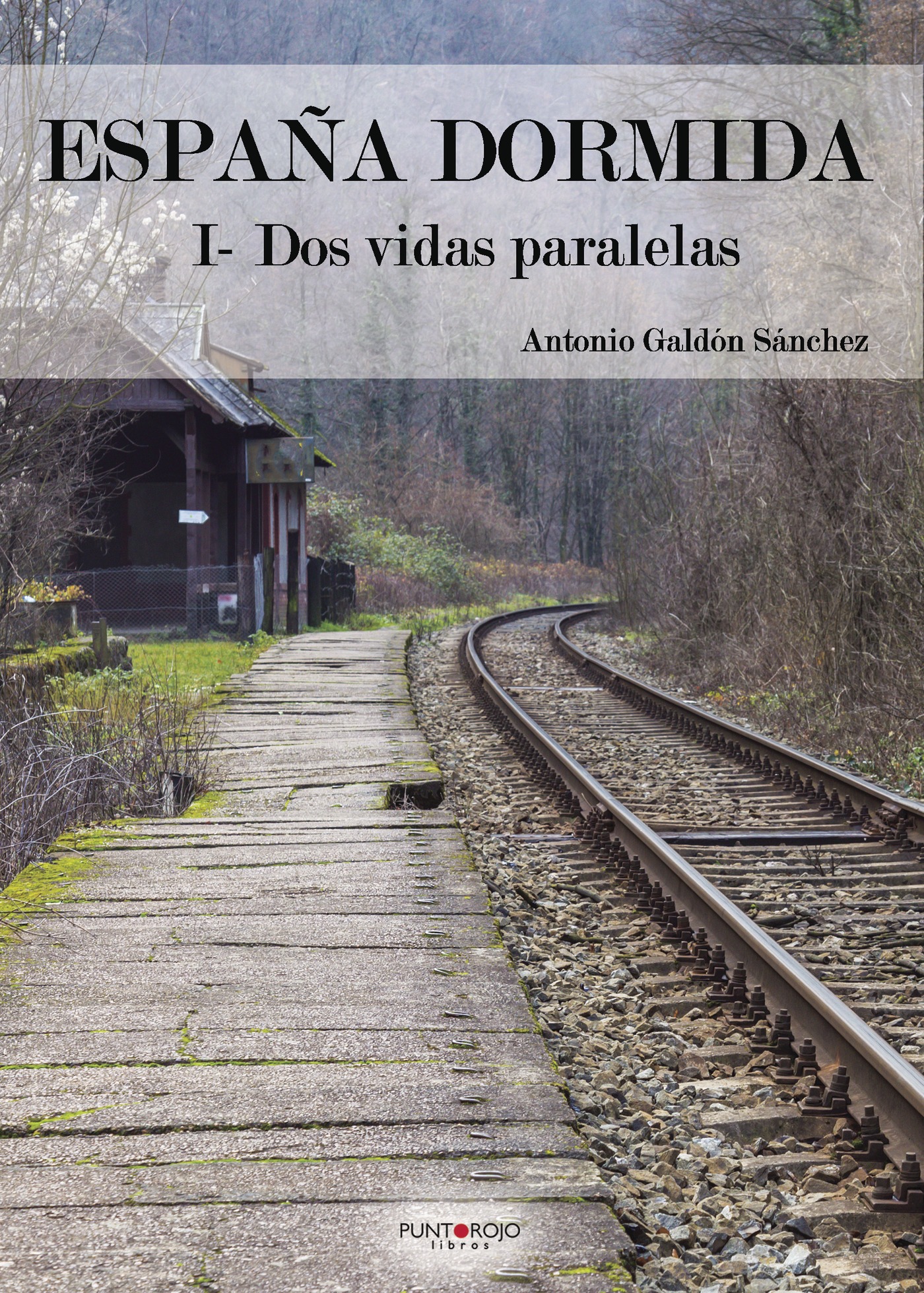 Portada de España dormida: I- Dos vidas paralelas · Antonio Galdón Sánchez