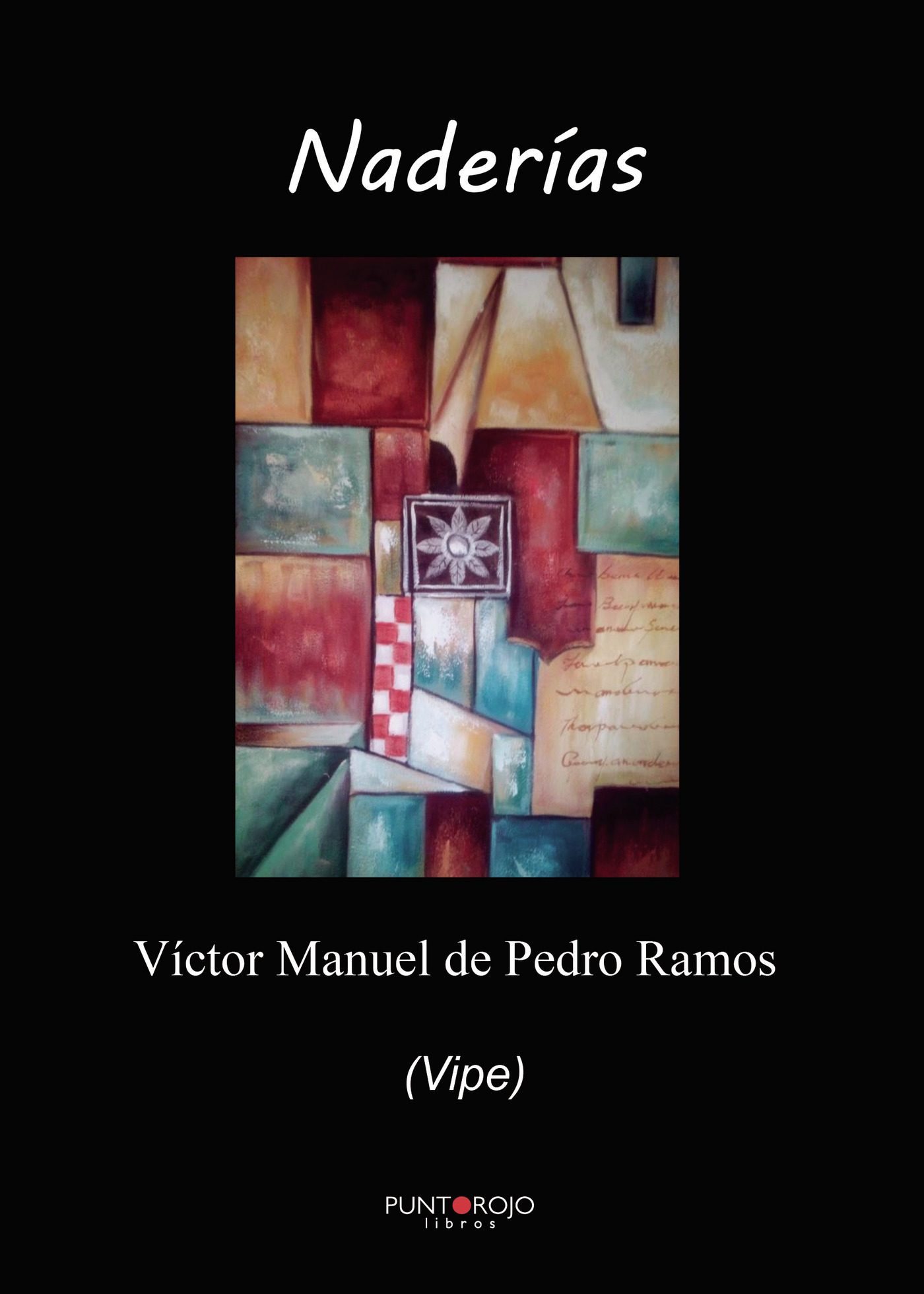 Portada de Naderías · Víctor Manuel de Pedro Ramos