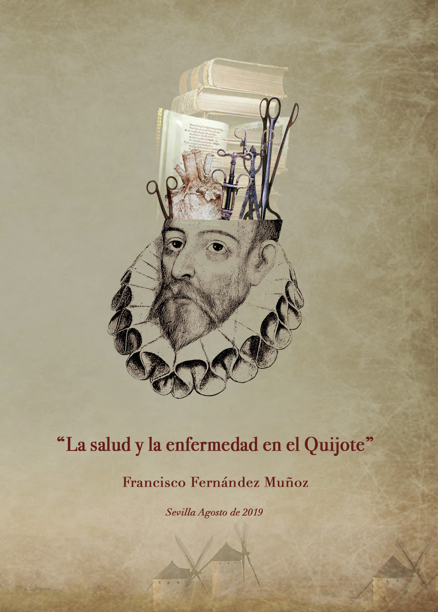 Portada de La salud y la enfermedad en el Quijote
