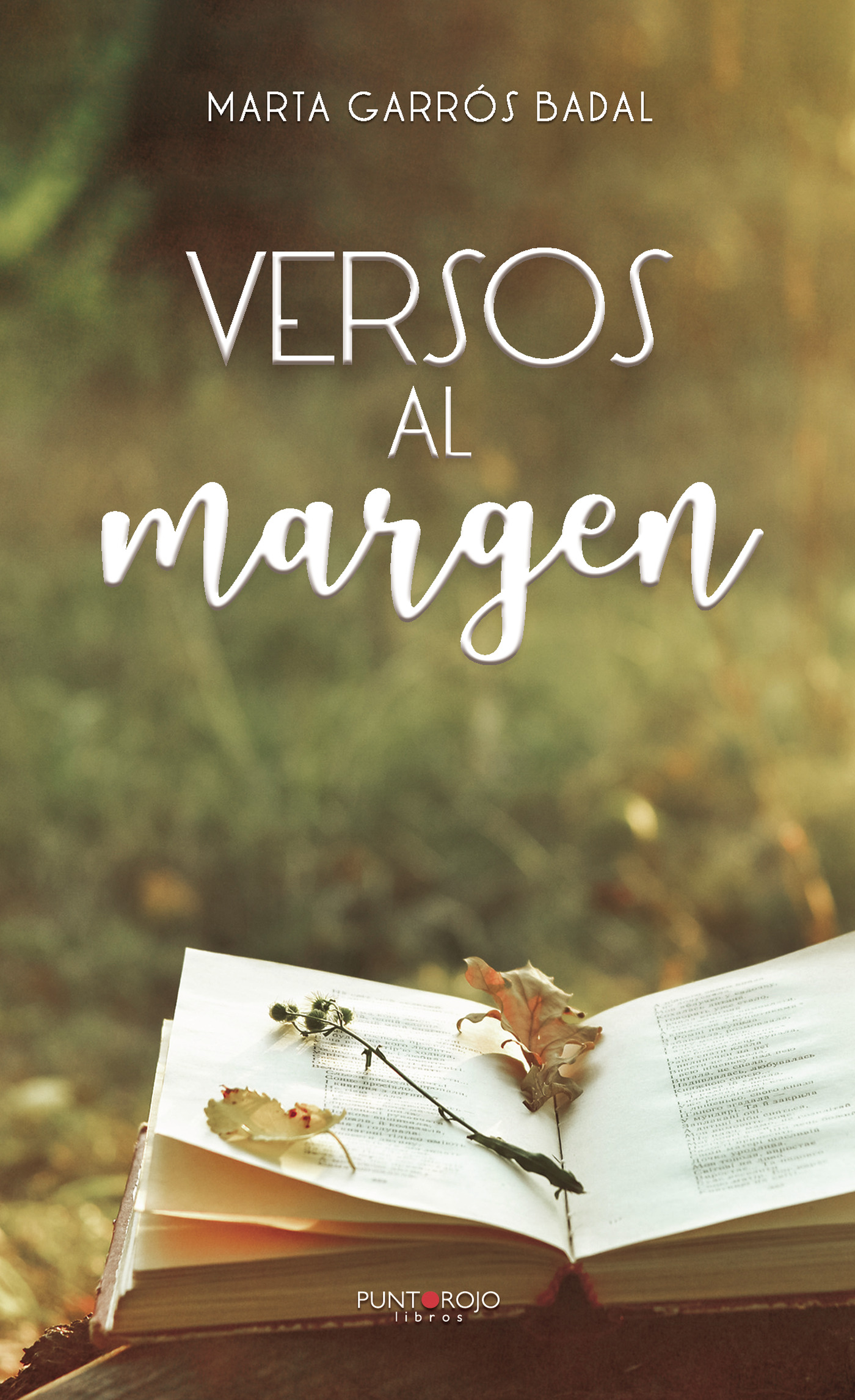 Portada de Versos al margen