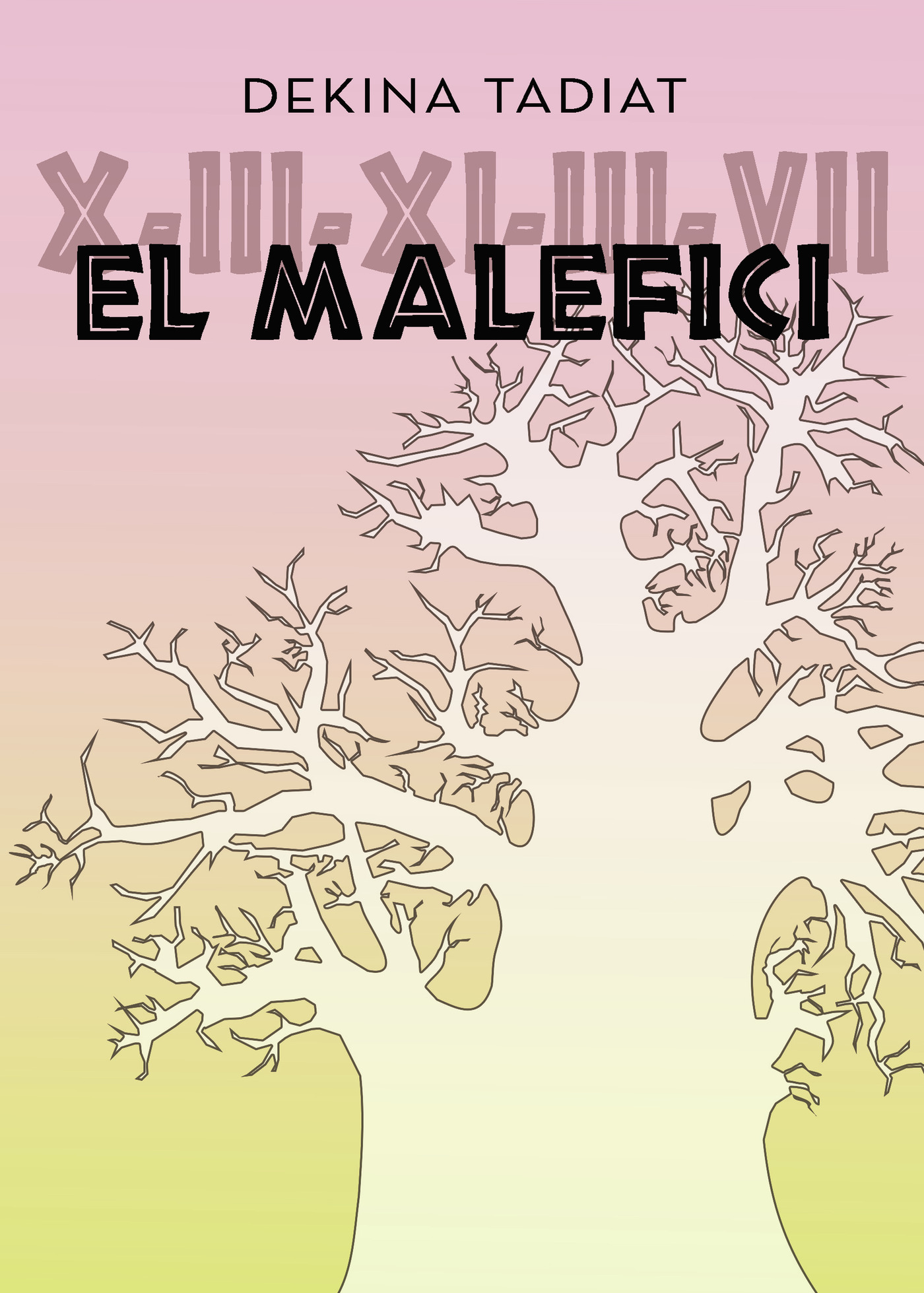 Portada de X-III-XI-III-VII El Malefici · Dekina Tadiat