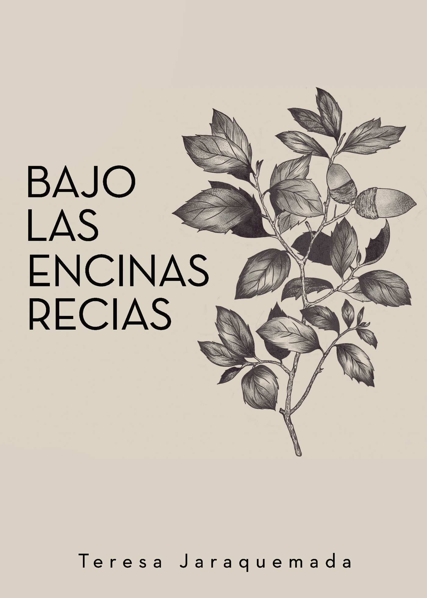 Portada de Bajo las encinas recias