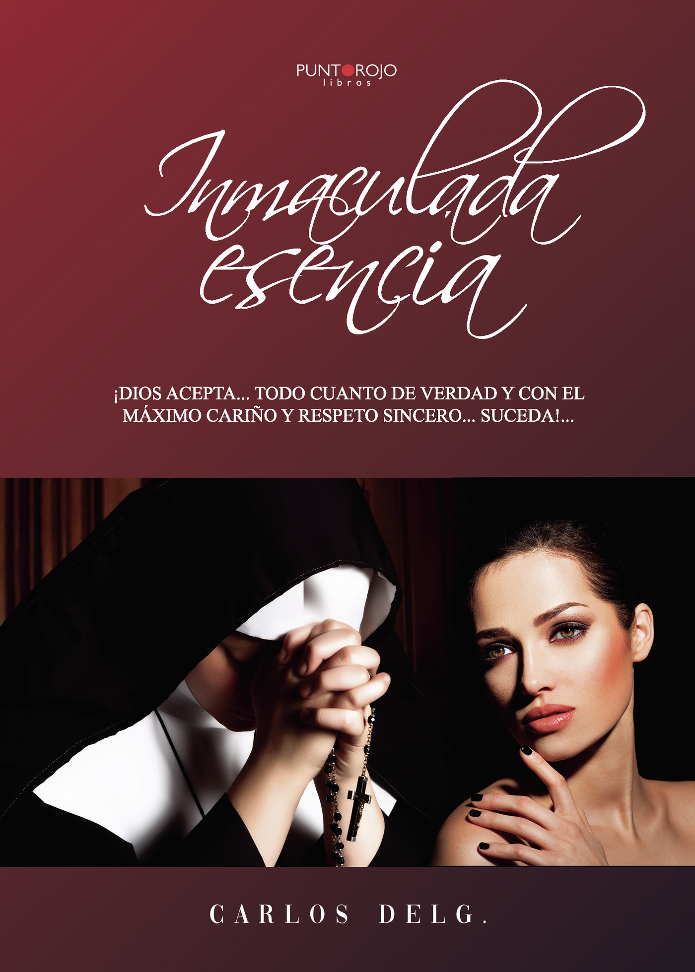 Portada de Inmaculada Esencia · Carlos Delg.