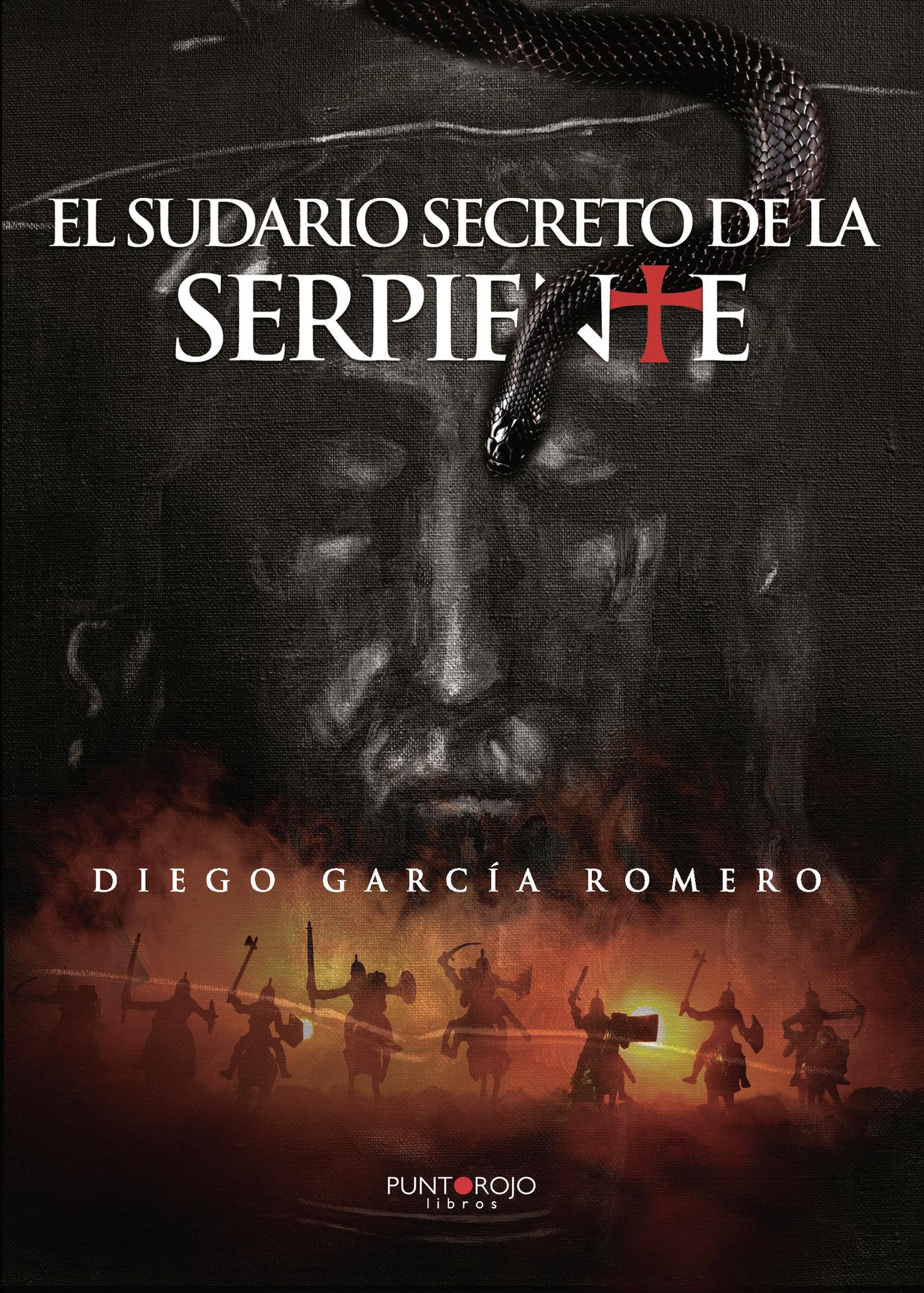 Portada de El sudario secreto de la serpiente