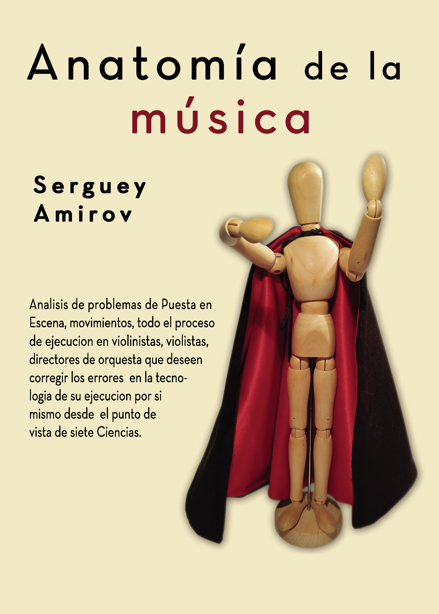 Portada de Anatomía de la música