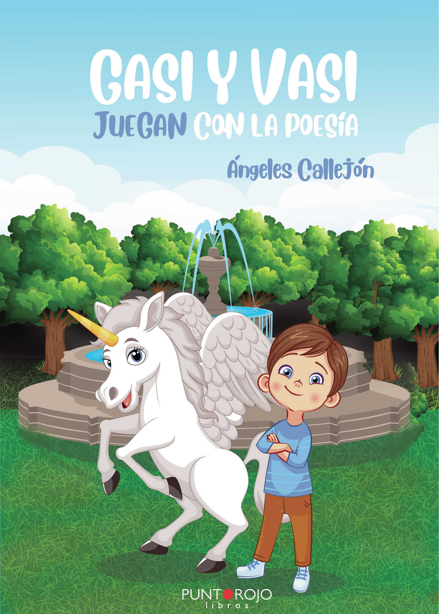 Portada de Gasi y Vasi juegan con la poesía · Ángeles Callejón
