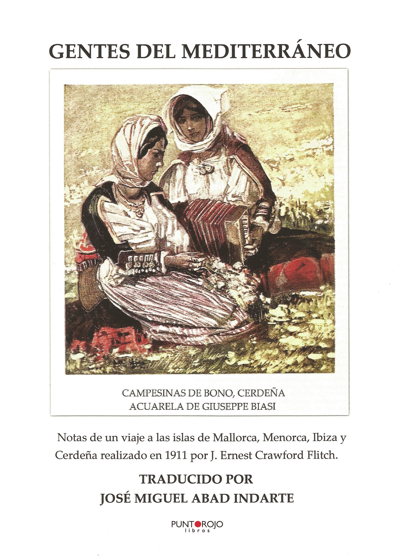Portada de Gentes del mediterráneo · José Miguel Abad Indarte